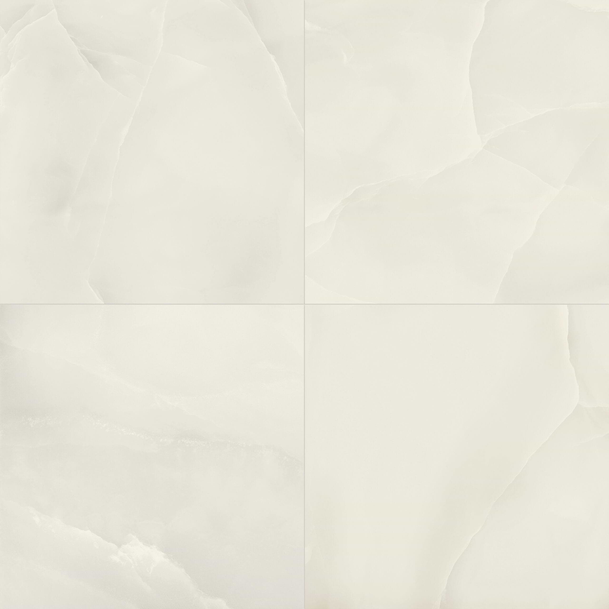 Estima Onyx White 24X24 Matte Porcelain Tile in iTileMosaic