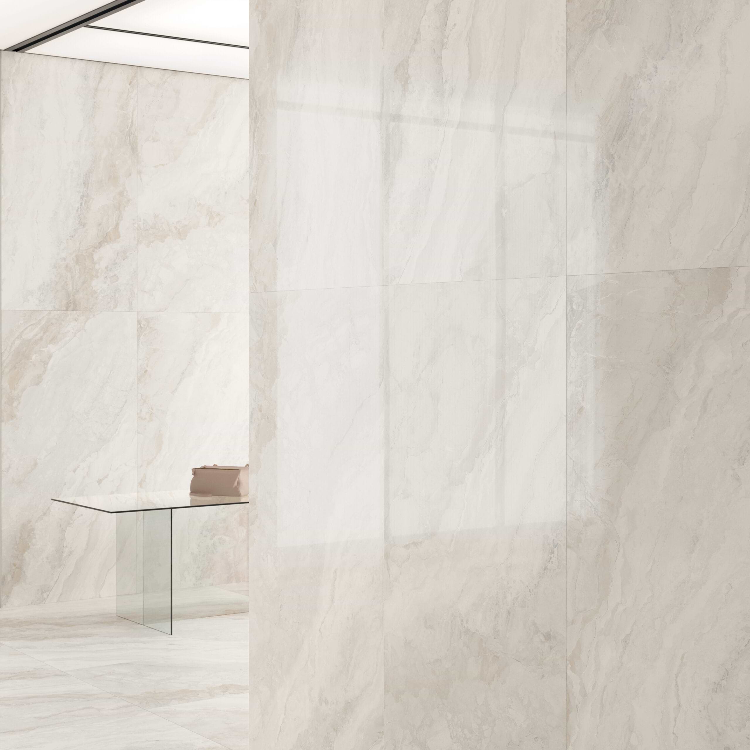 Stella Ivory 36x72 Polished Porcelain Tile - iTileMosaic