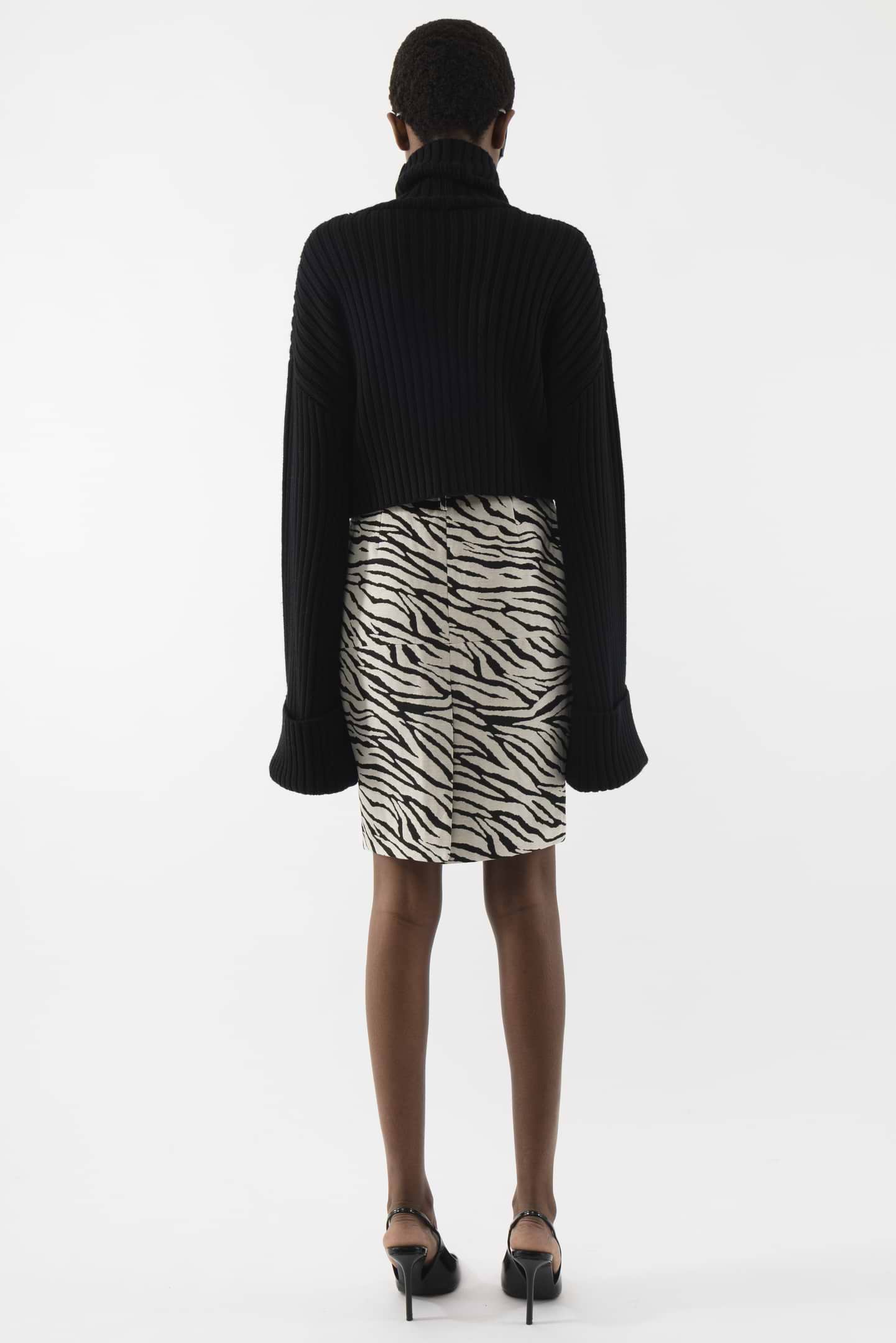 second layer ニットポロ Knitted Cropped Polo - Arakii