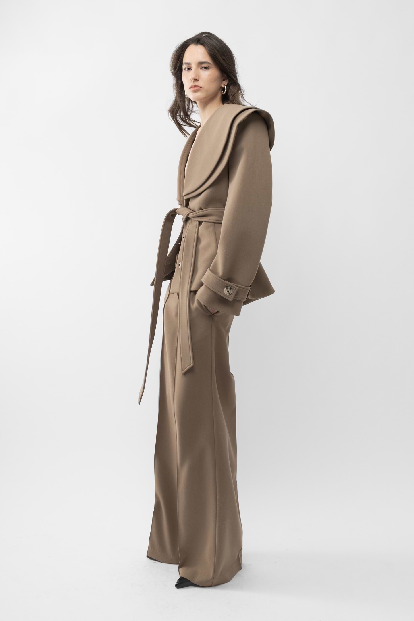 Front Pleat Pants - Arakii