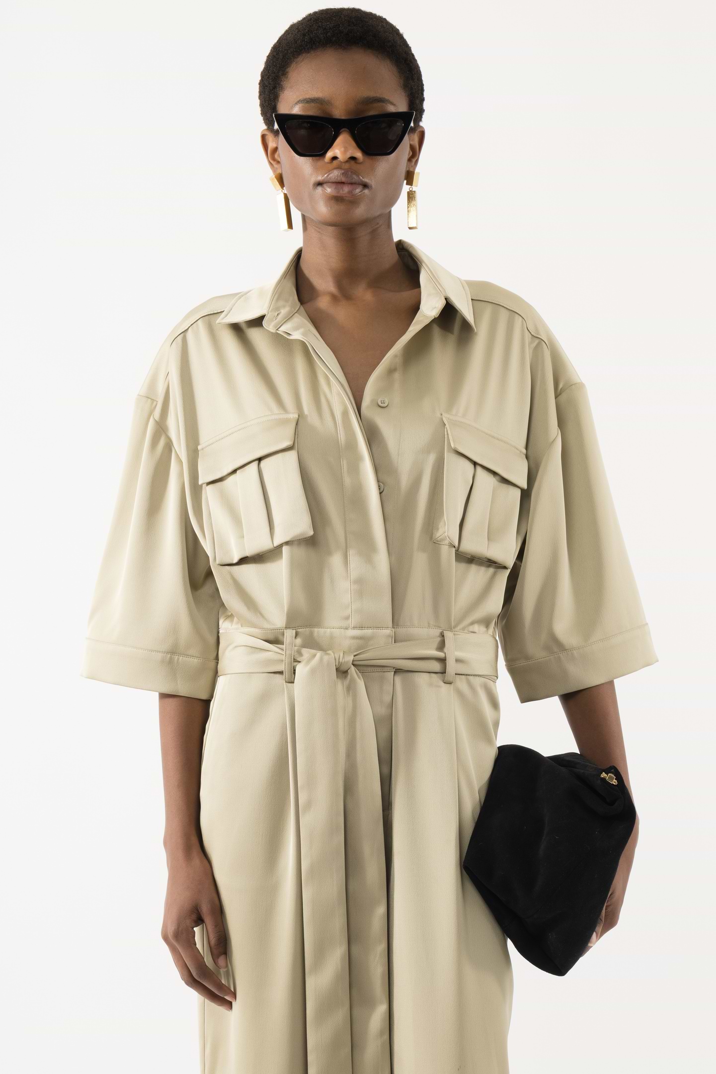 Short Sleeve Jumpsuit, Jumpsuit - Arakii