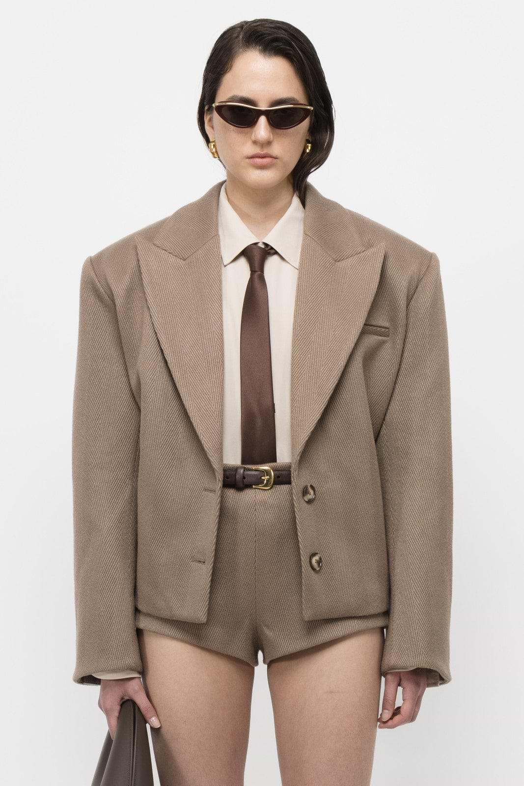 Boxy Belt Jacket