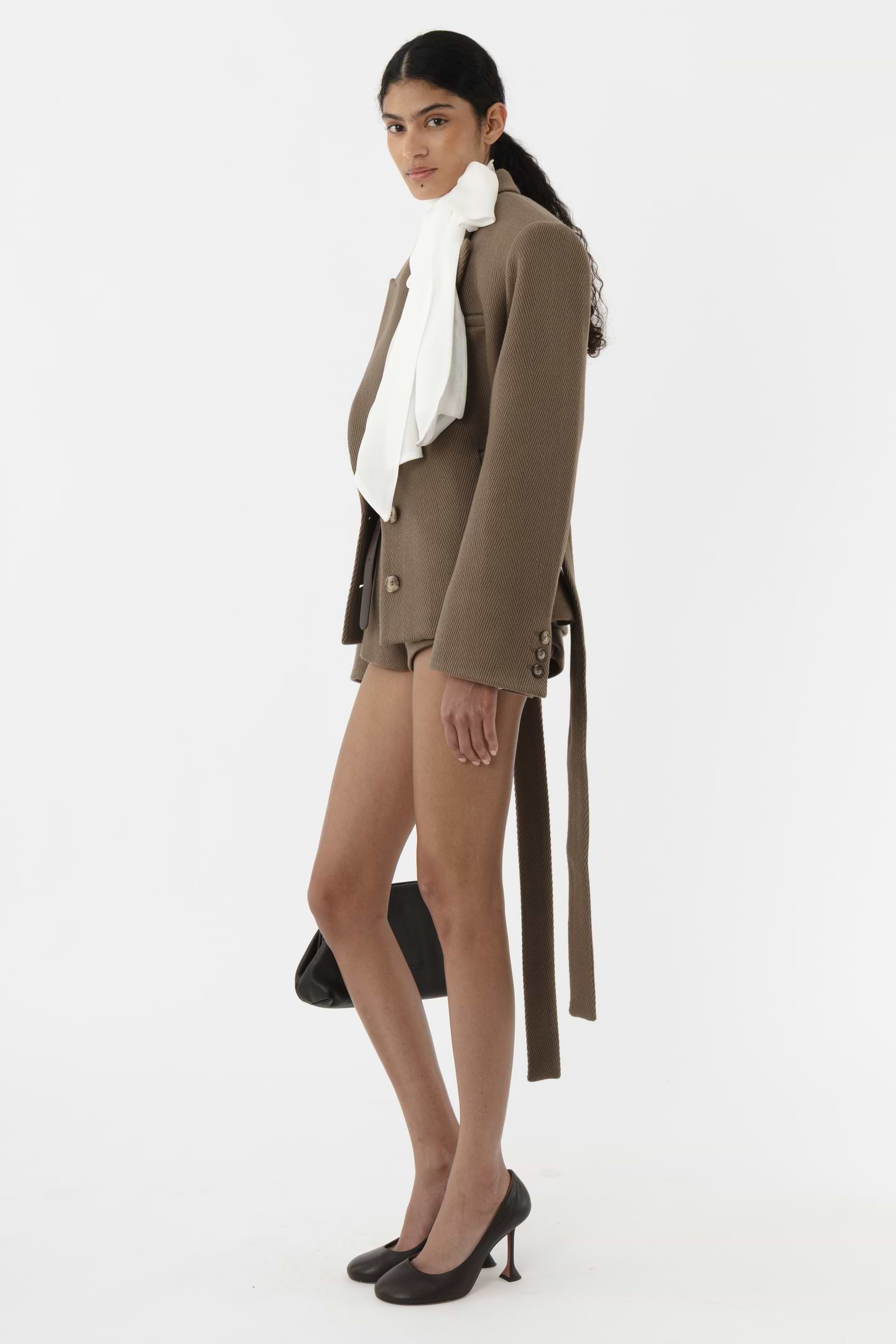 Boxy Belt Jacket