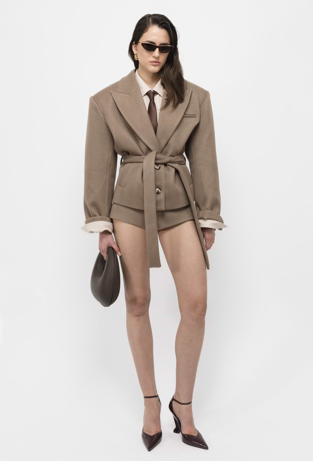Boxy Belt Jacket