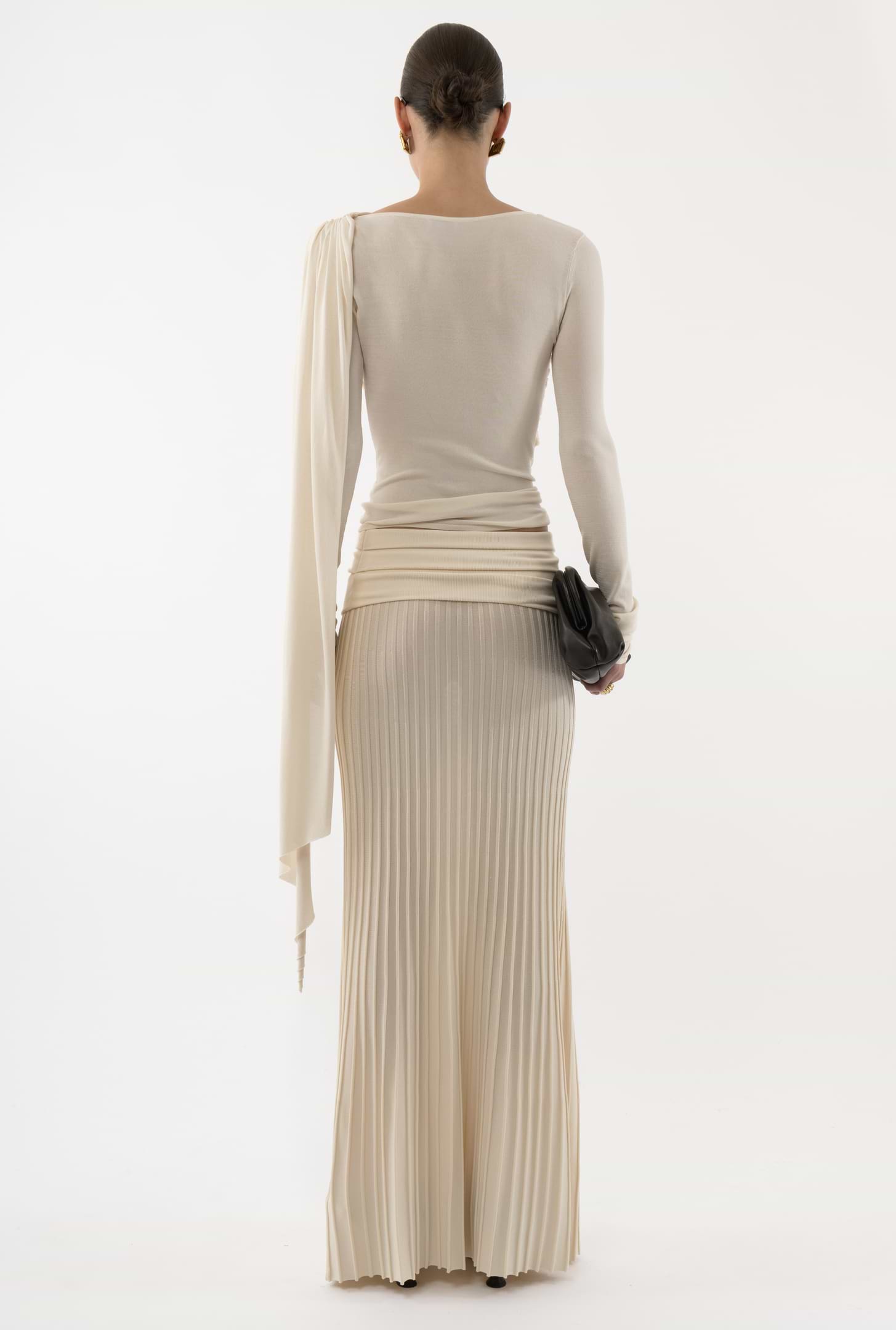 トップス LIBJOIE Leigh Long Sleeve Silk Top at Joie