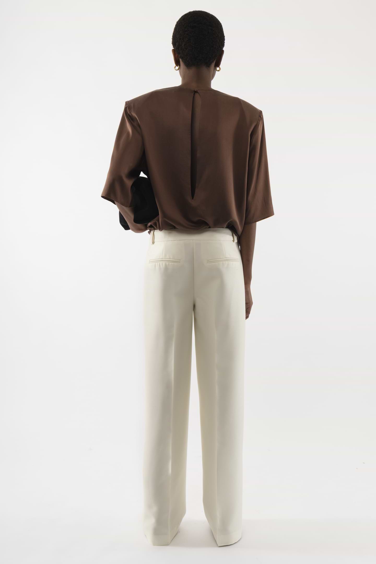 Low Waist Silk Pant