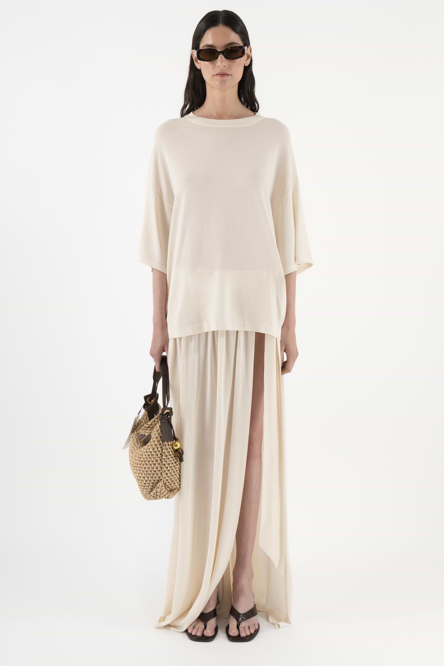 ARAKI 25SS SINREI layered tee ロンT Oversized T-shirt - Arakii