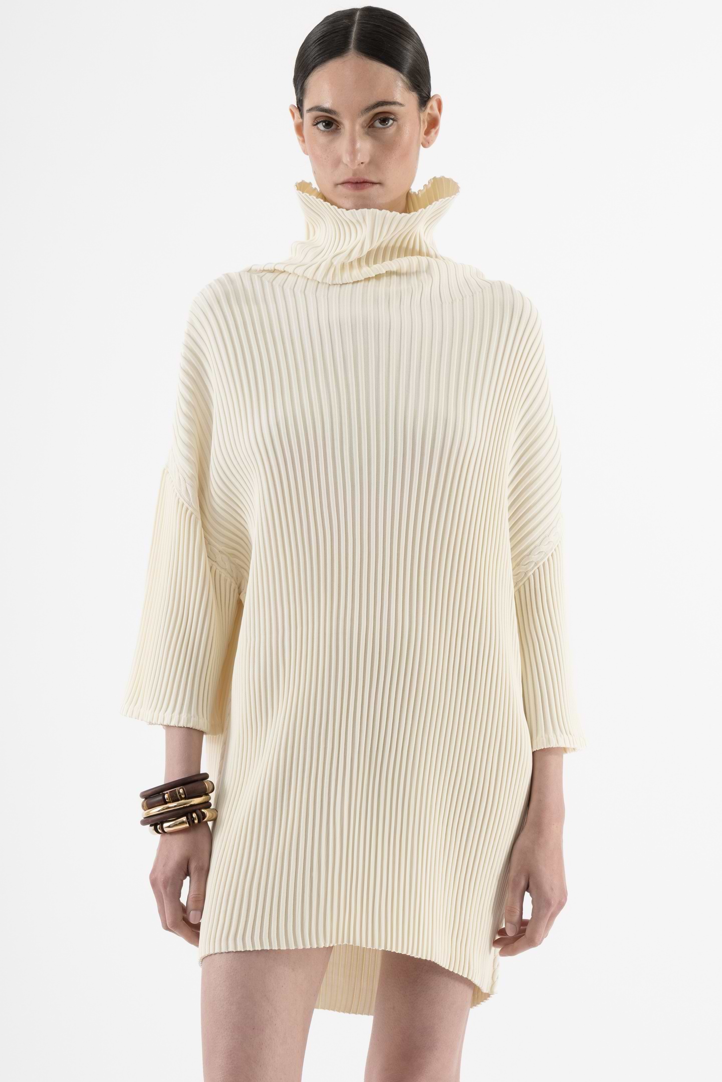Braided Knit Sweater - Arakii
