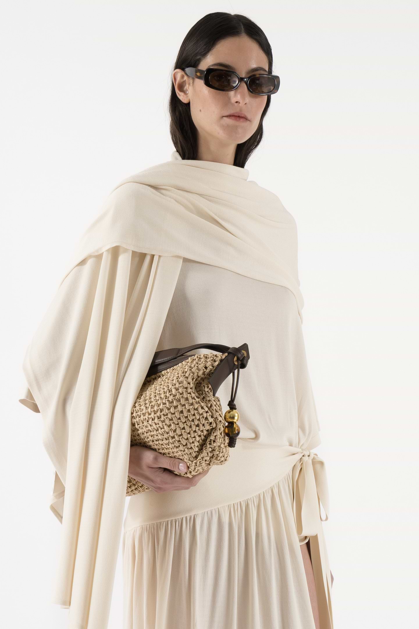 Thin Knit Scarf - Arakii