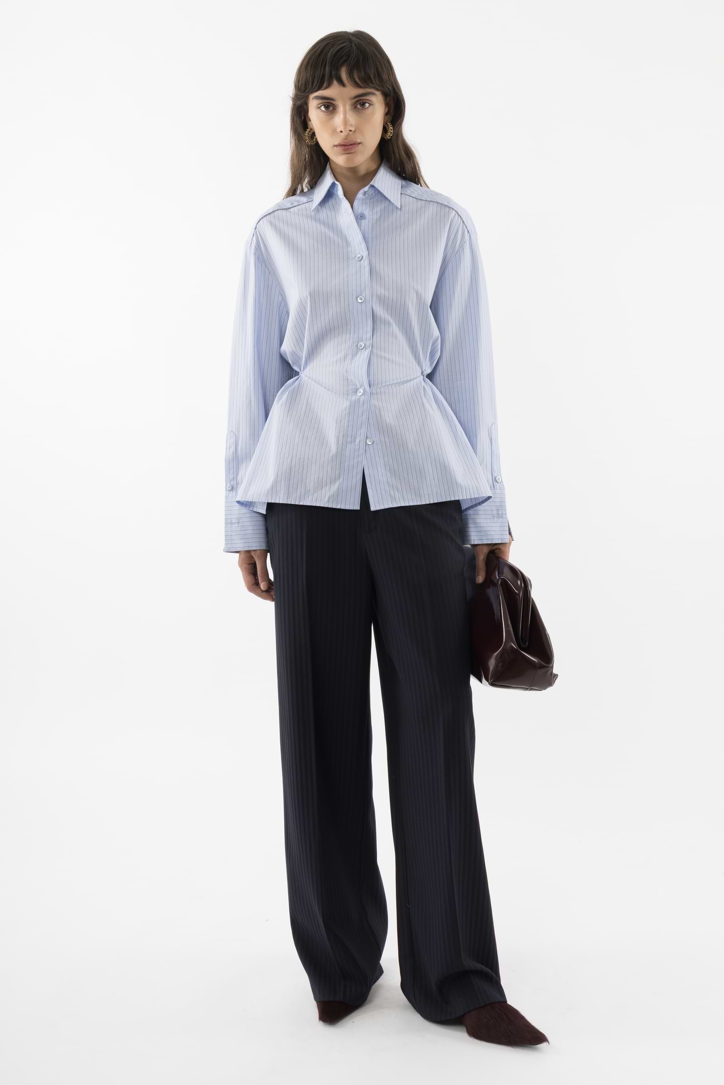 Oversized Slit Shirt