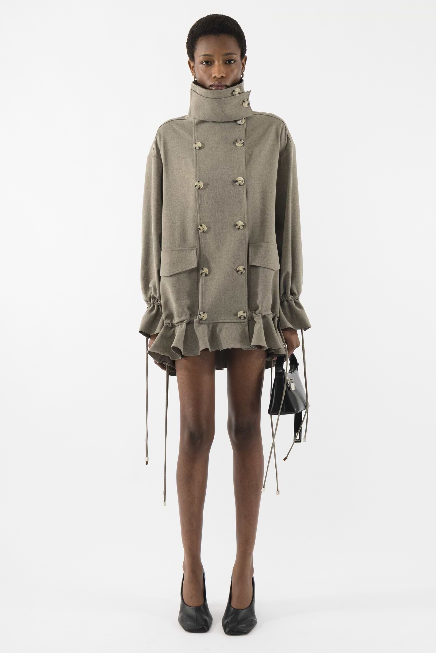 Frill Jacket Dress