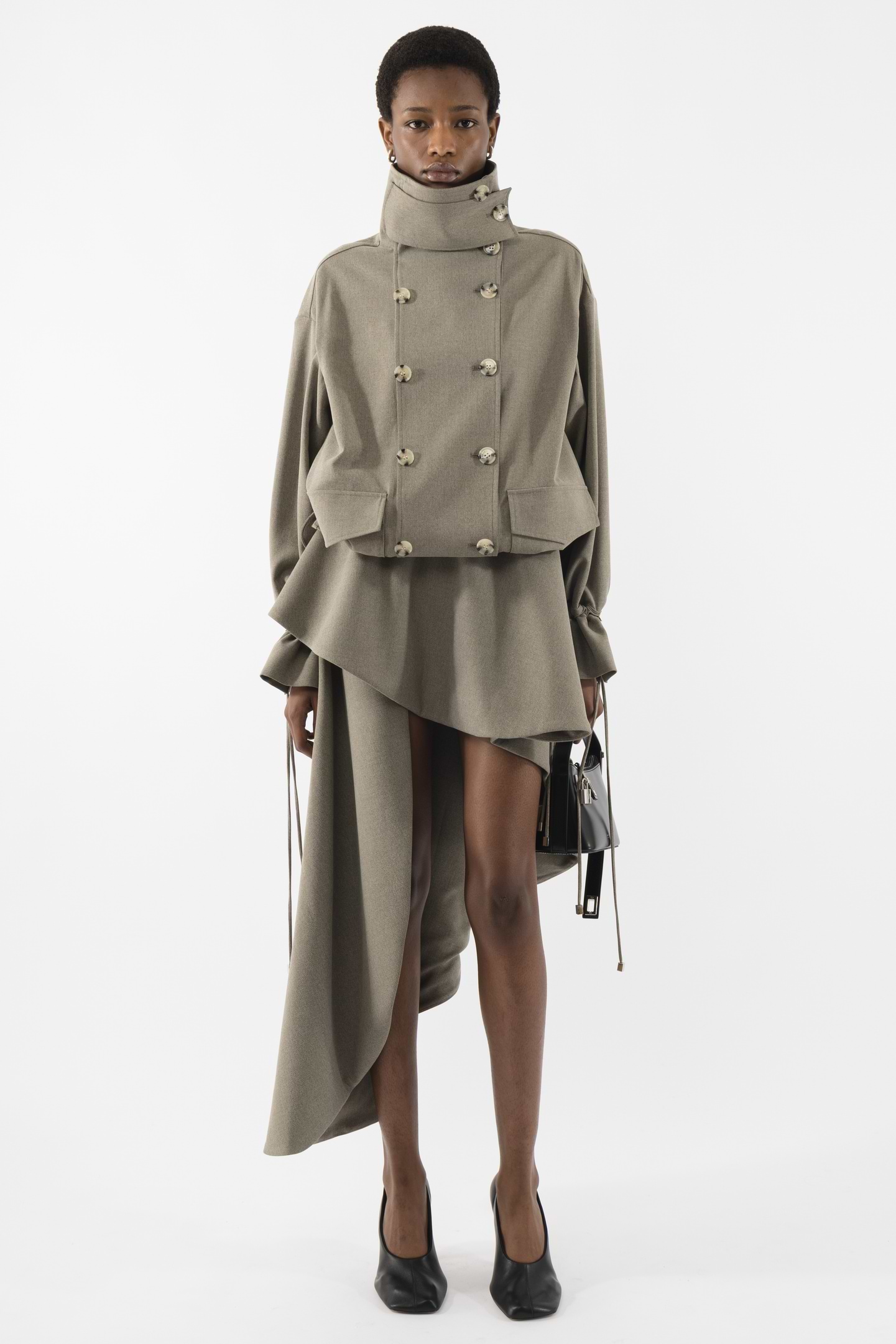 Frill Jacket Dress
