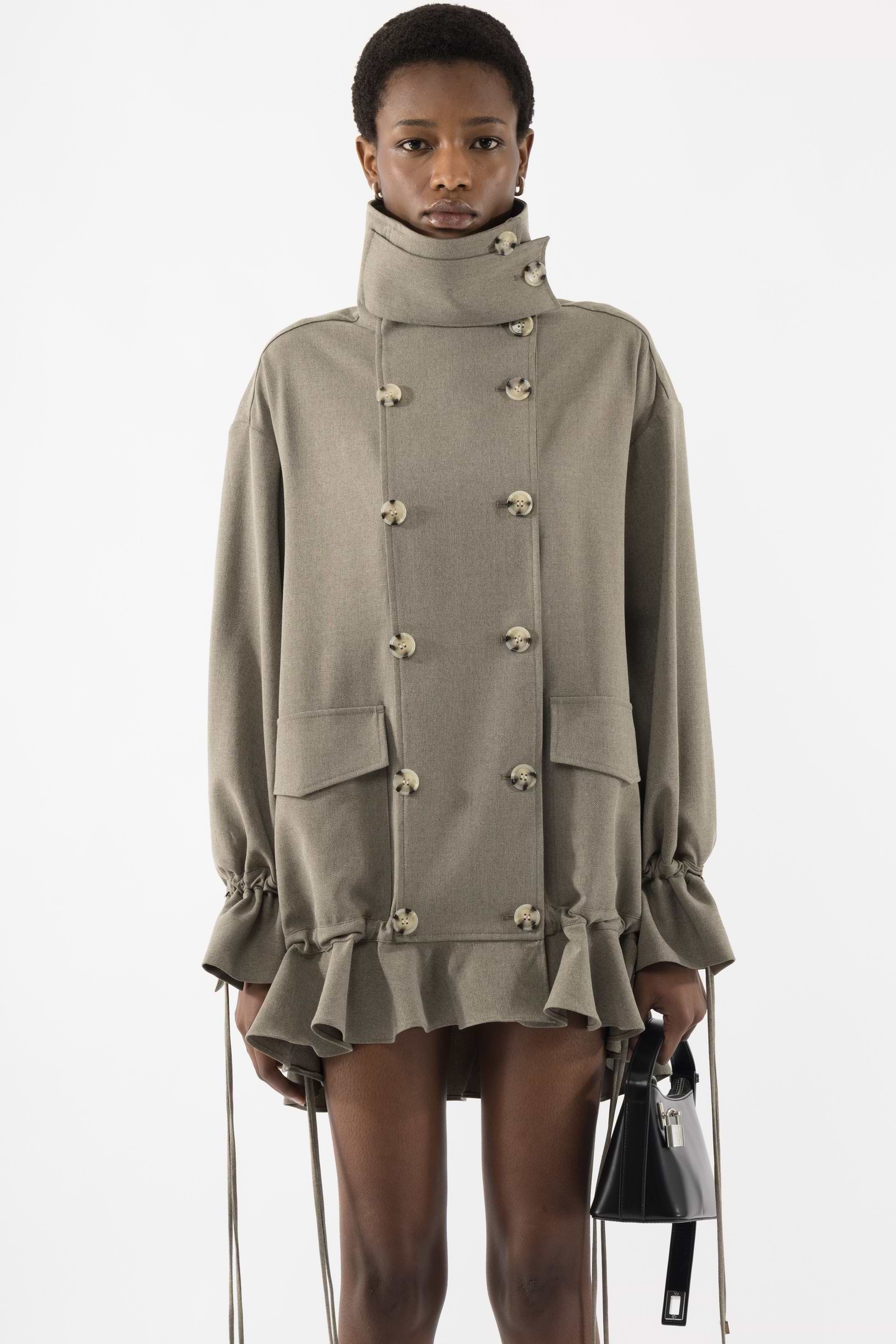 Frill Jacket Dress