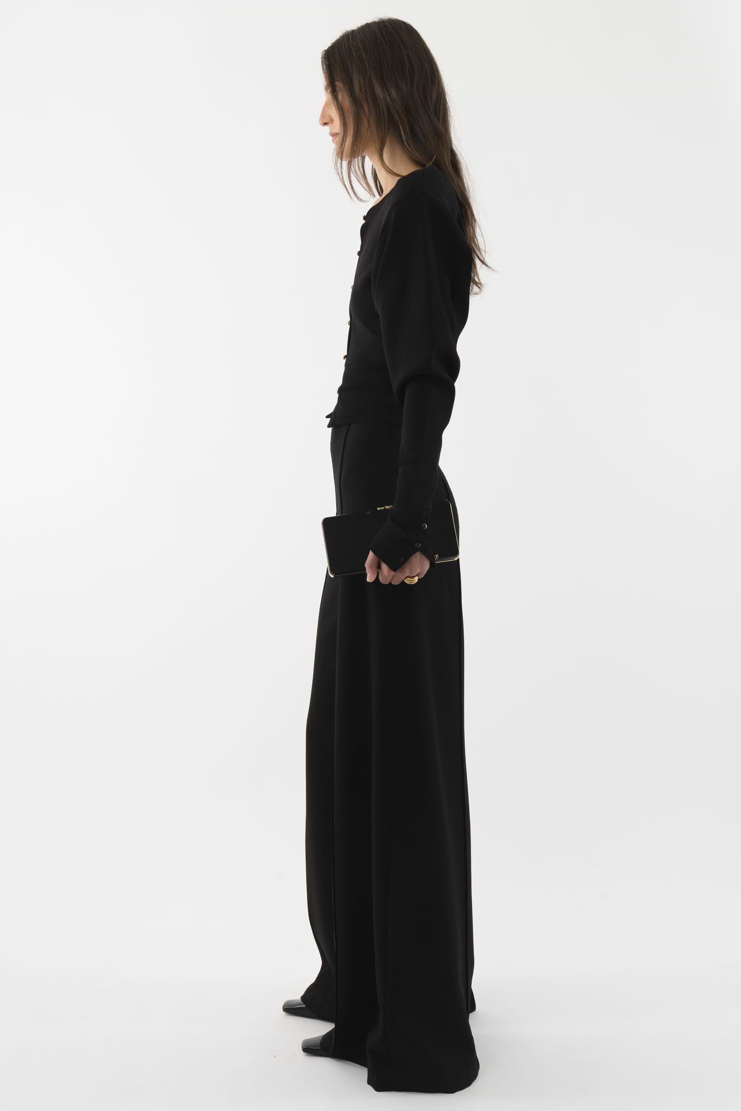 Shoulder Pad Cardigan