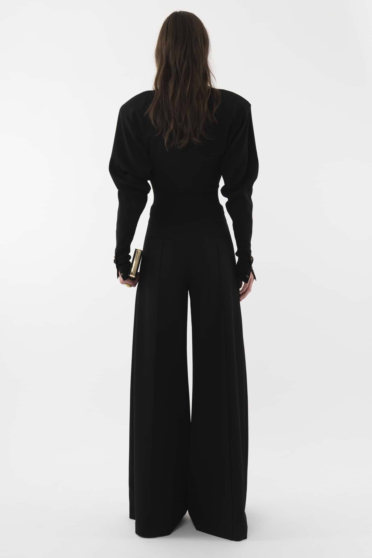 Shoulder Pad Cardigan - Arakii