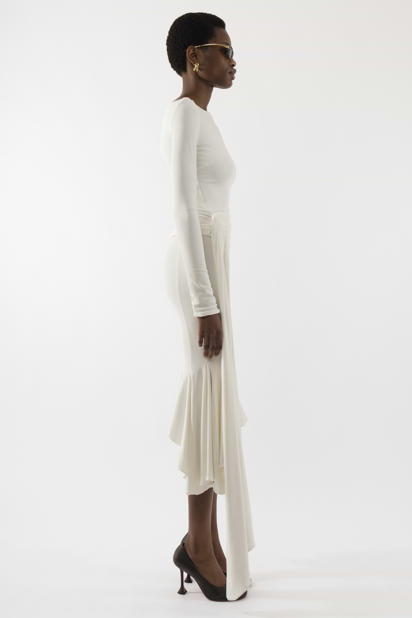 Jersey Ankle Skirt