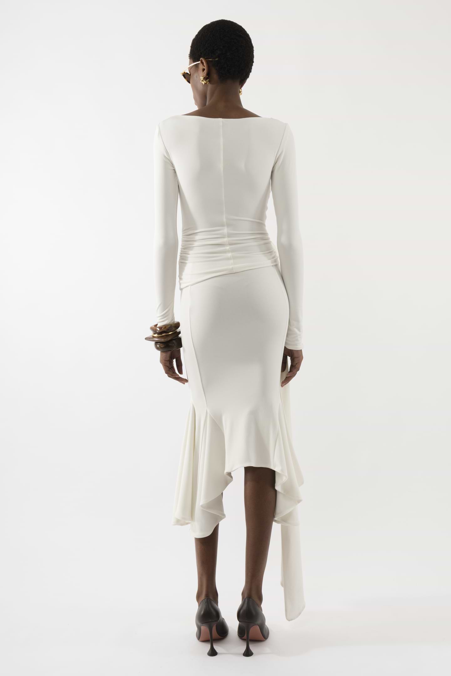 Jersey Ankle Skirt