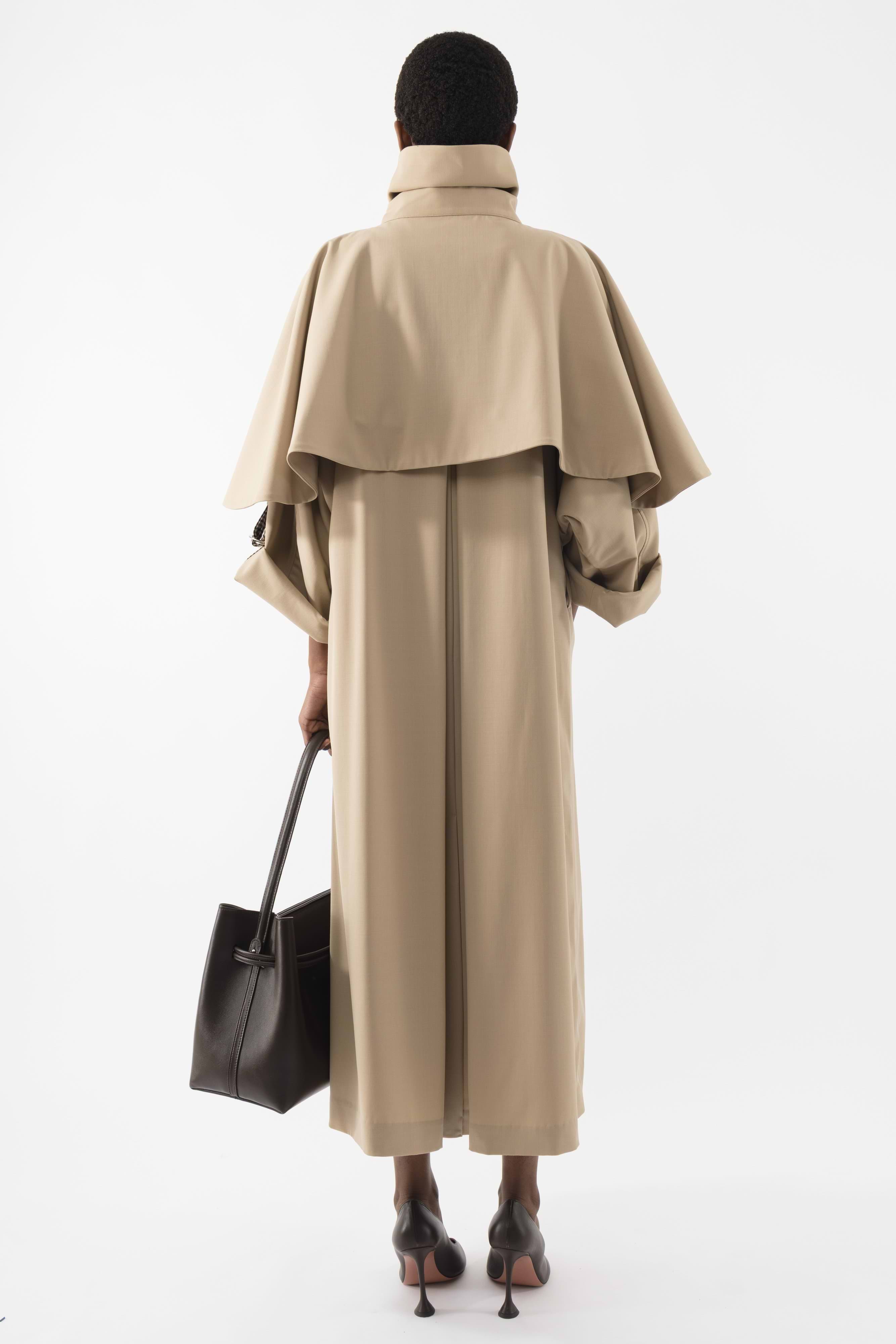 Drop Waist Trenchcoat