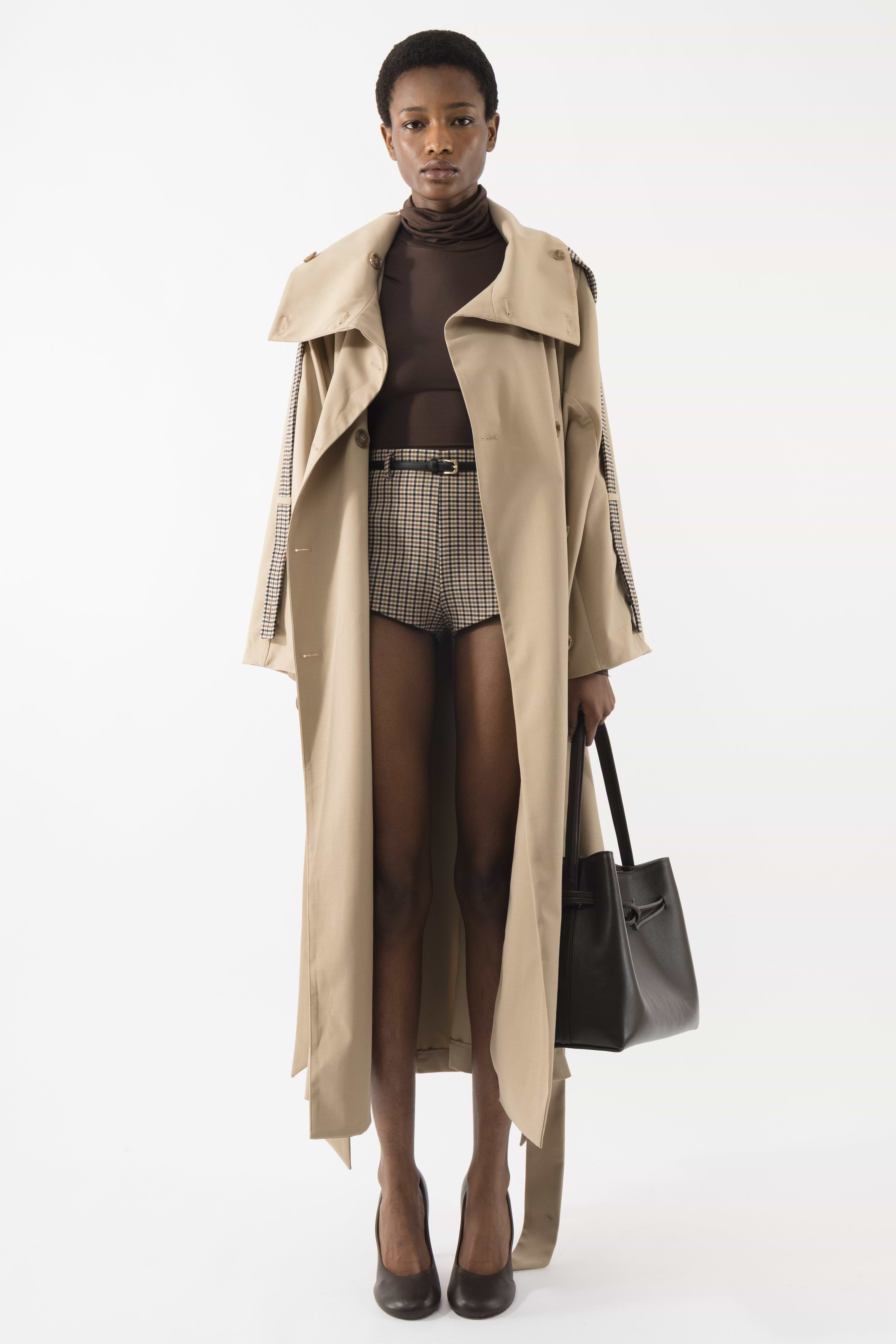 Drop Waist Trenchcoat