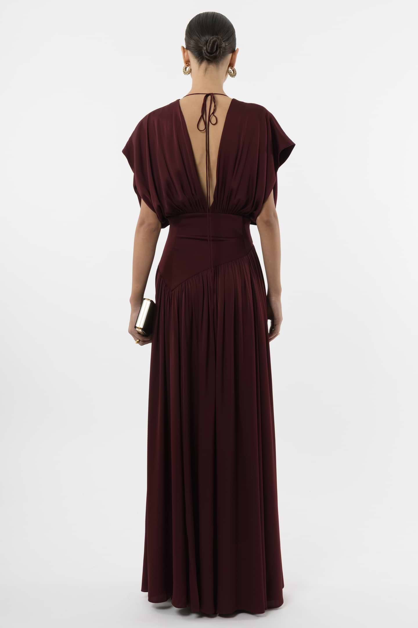 Maxi Silk Dress