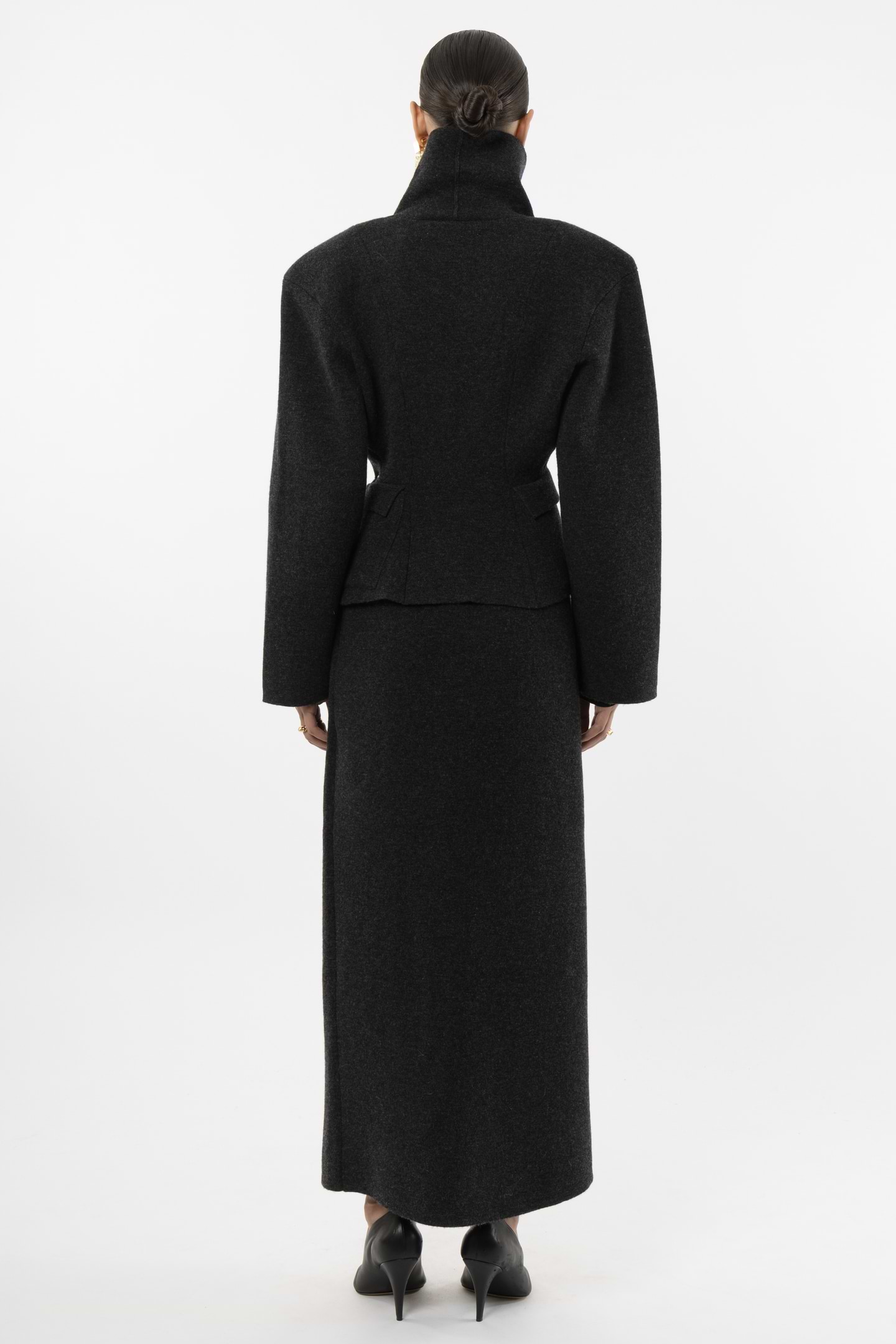 Asymmetric Pin Blazer