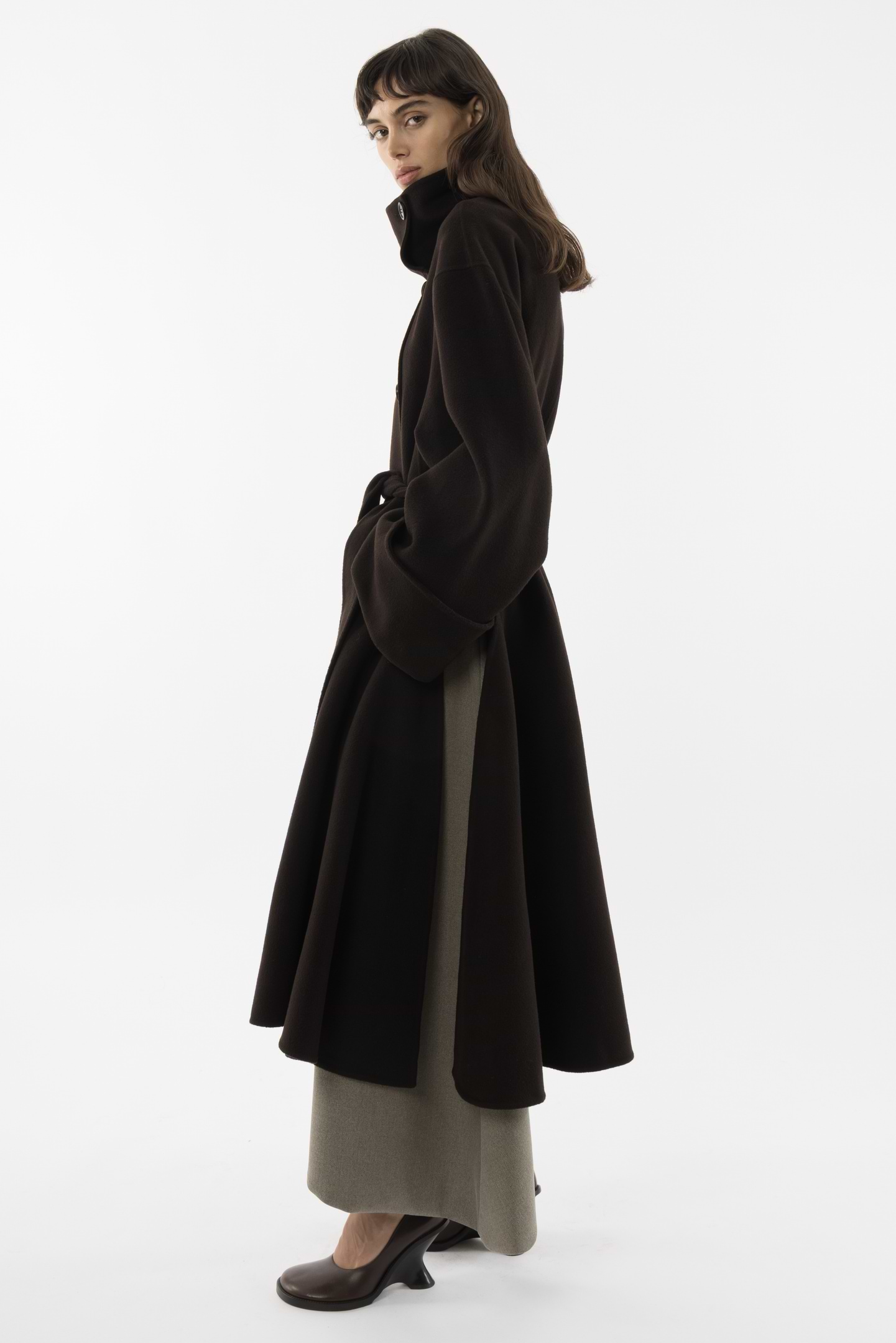 Double Faced Wool Coat
