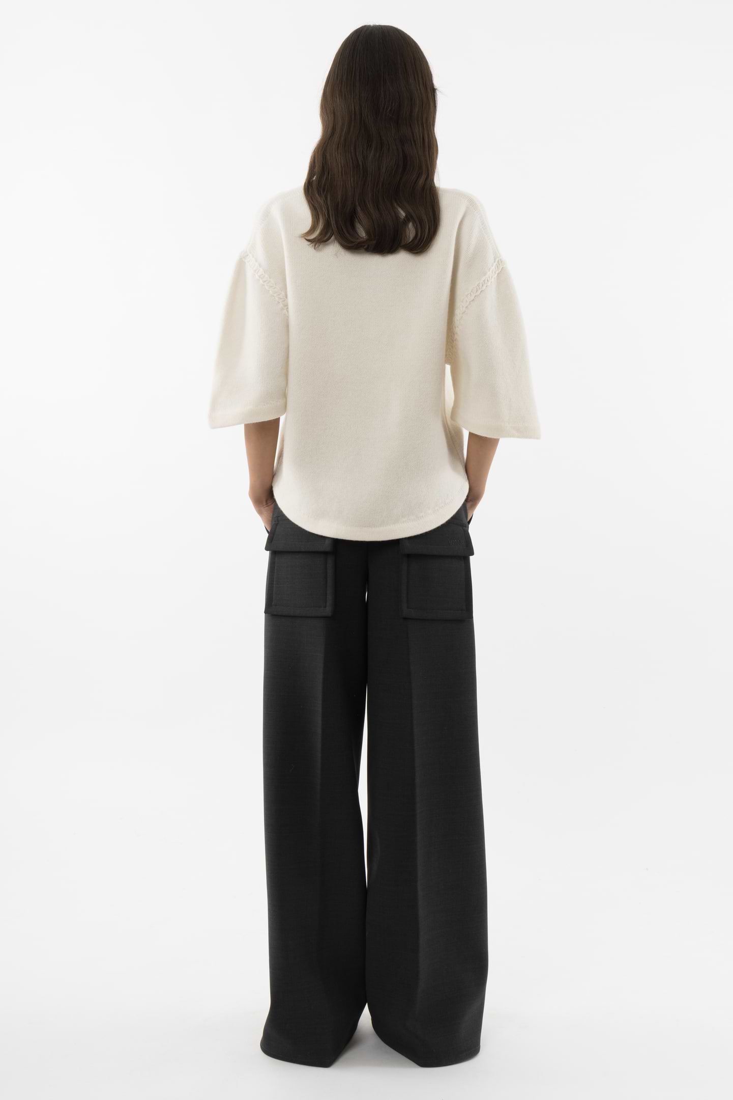 Knitted Turtleneck T-shirt