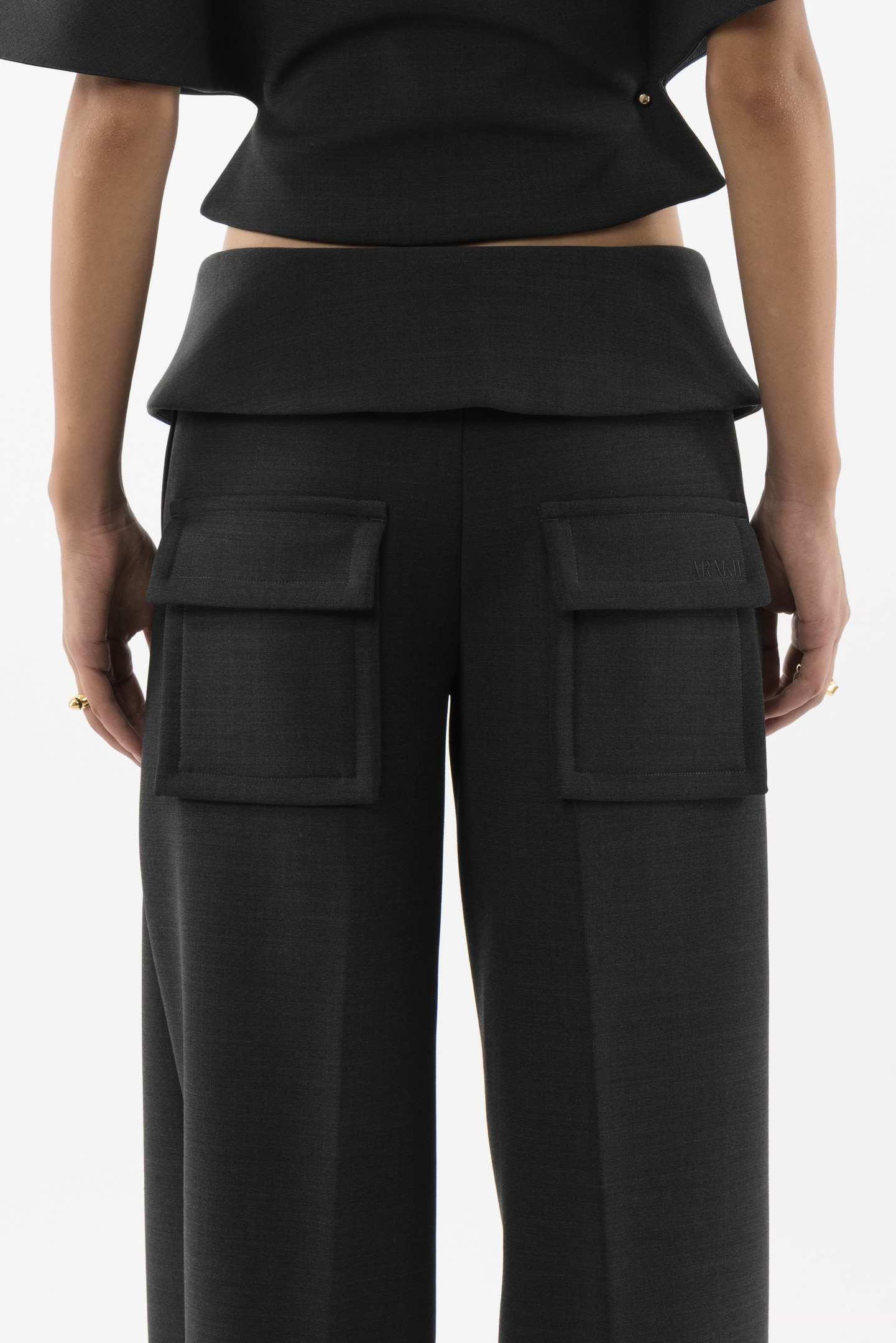 Structured Wool Pants