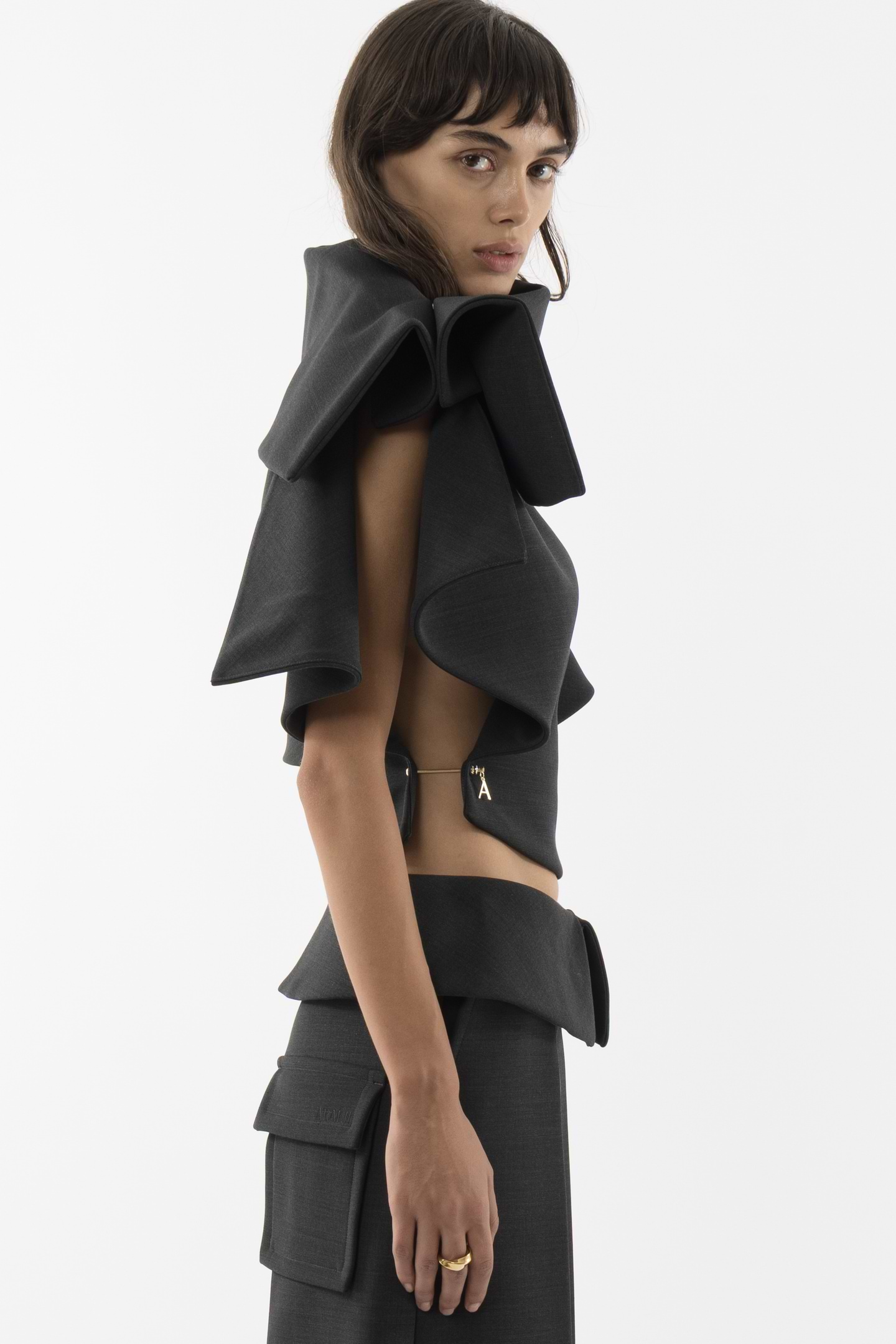 Structured Wool Top
