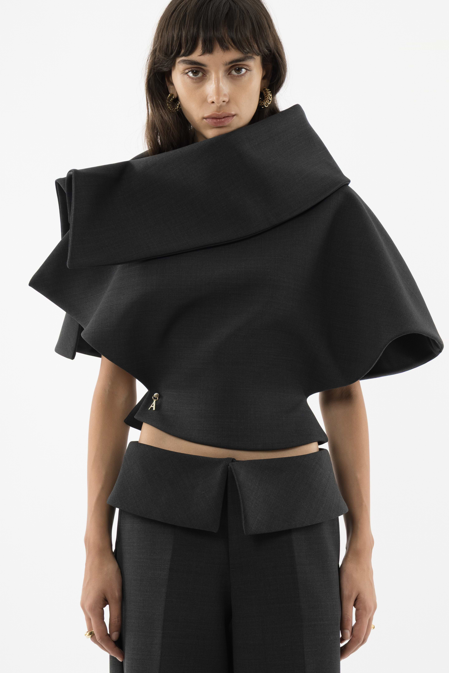 Structured Wool Top