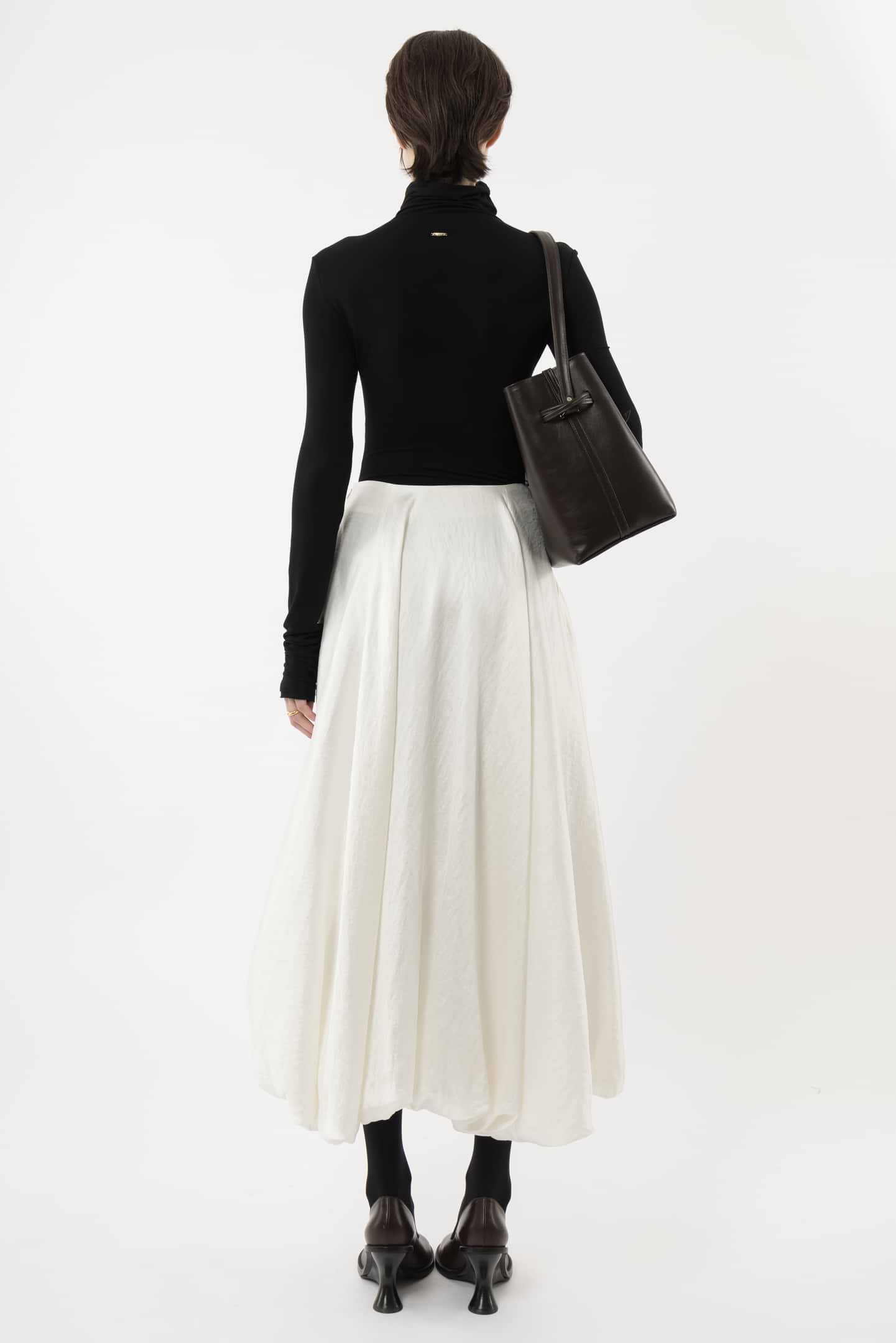 【新品未使用】 fuwary jacquard balloon skirt JACQUARD BALLOON SKIRT – eggy