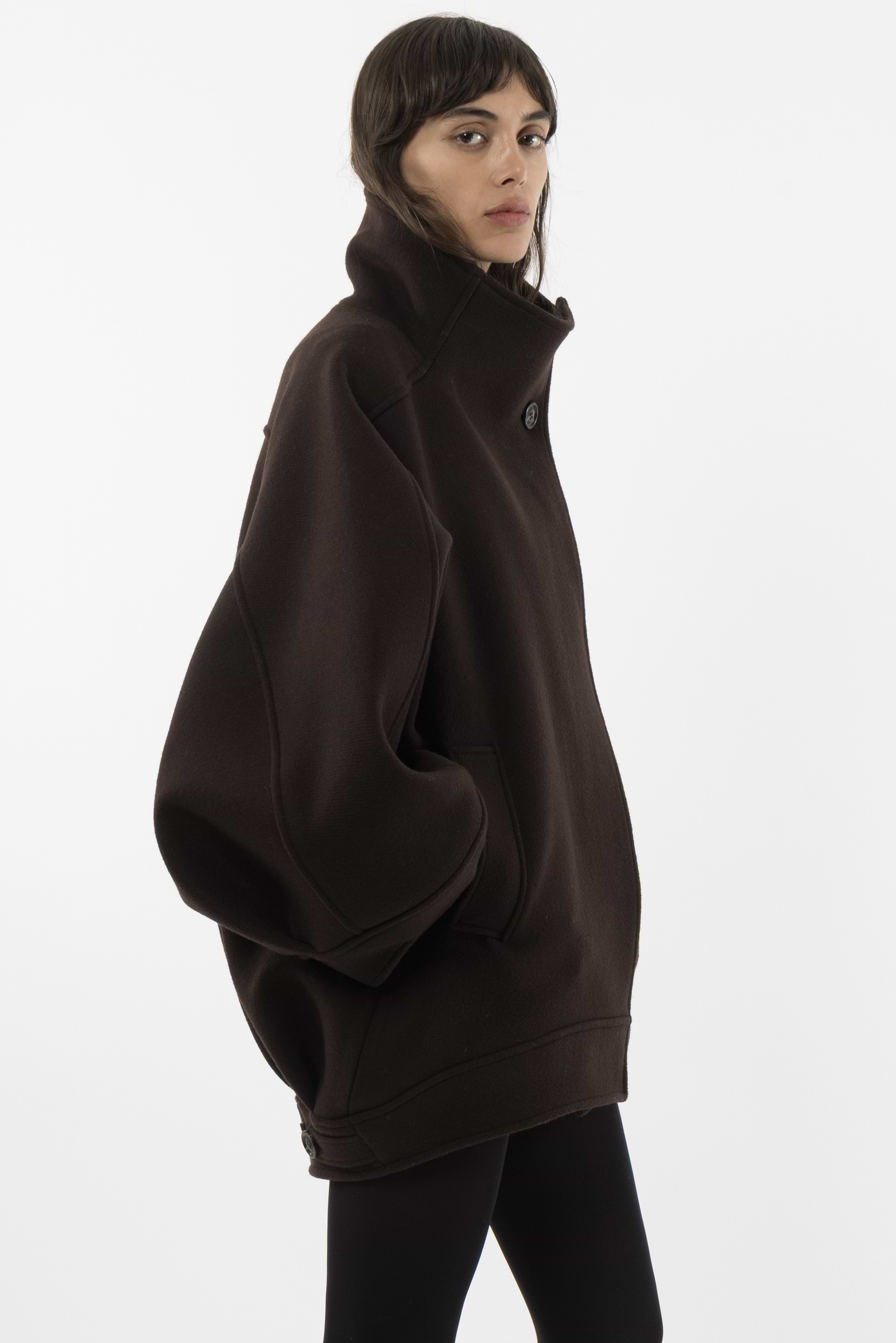 Voluminous Wool Jacket