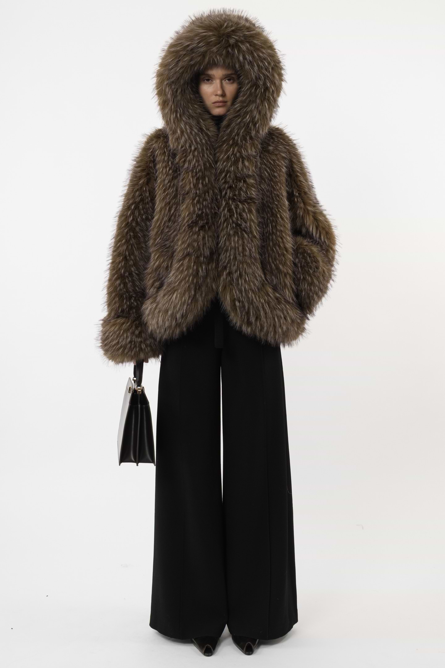 Short Faux Fur Jacket