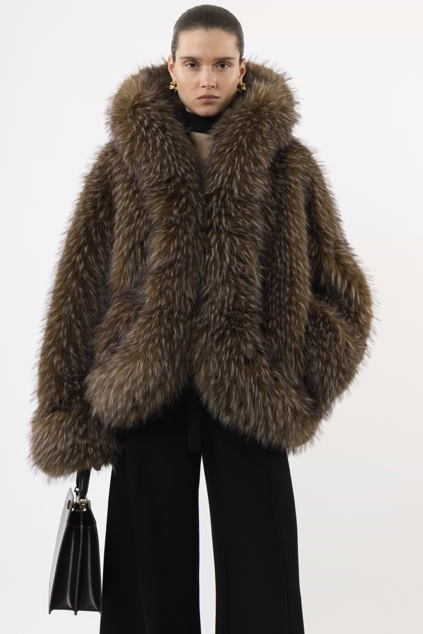 Short Faux Fur Jacket