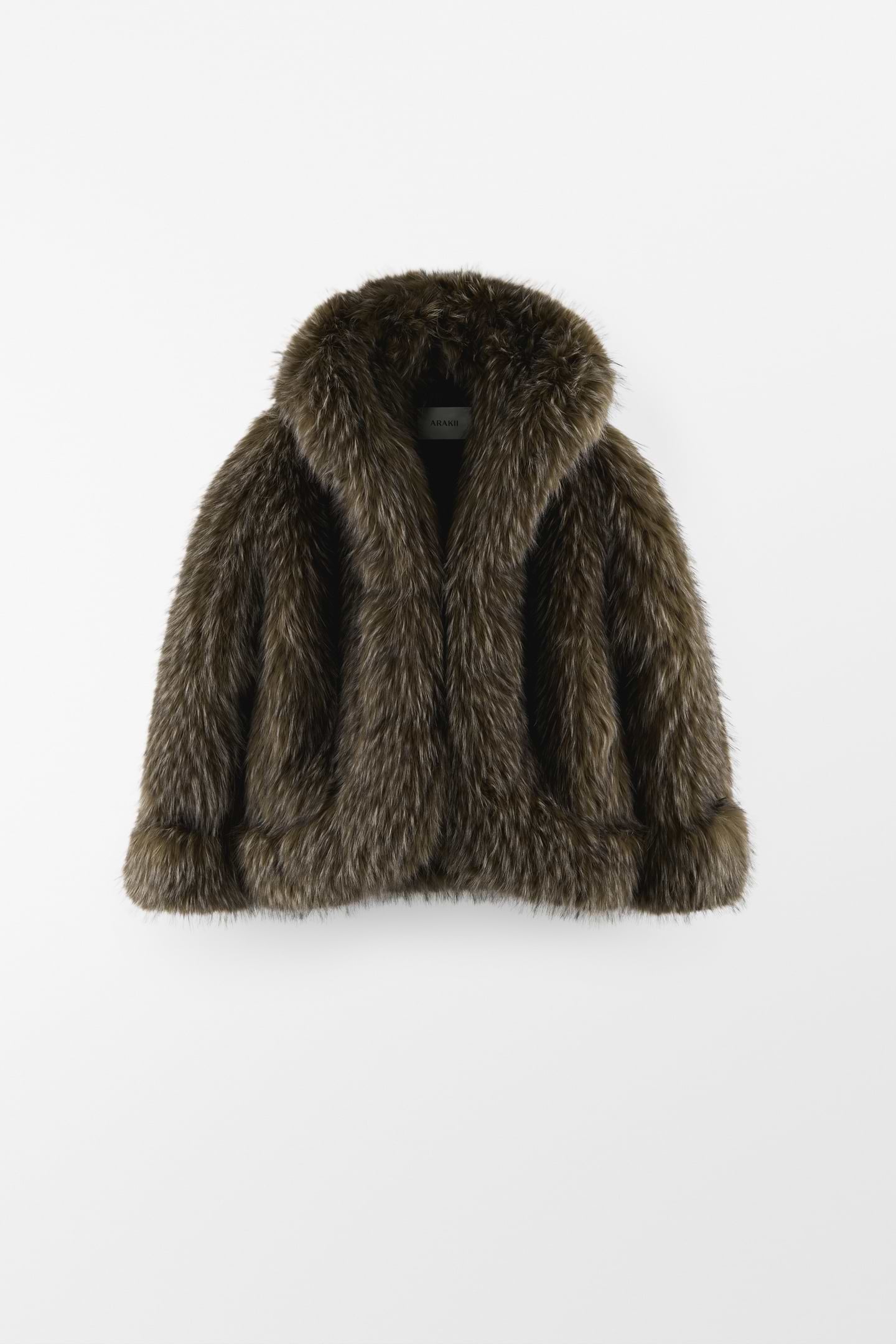 Short Faux Fur Jacket - Arakii