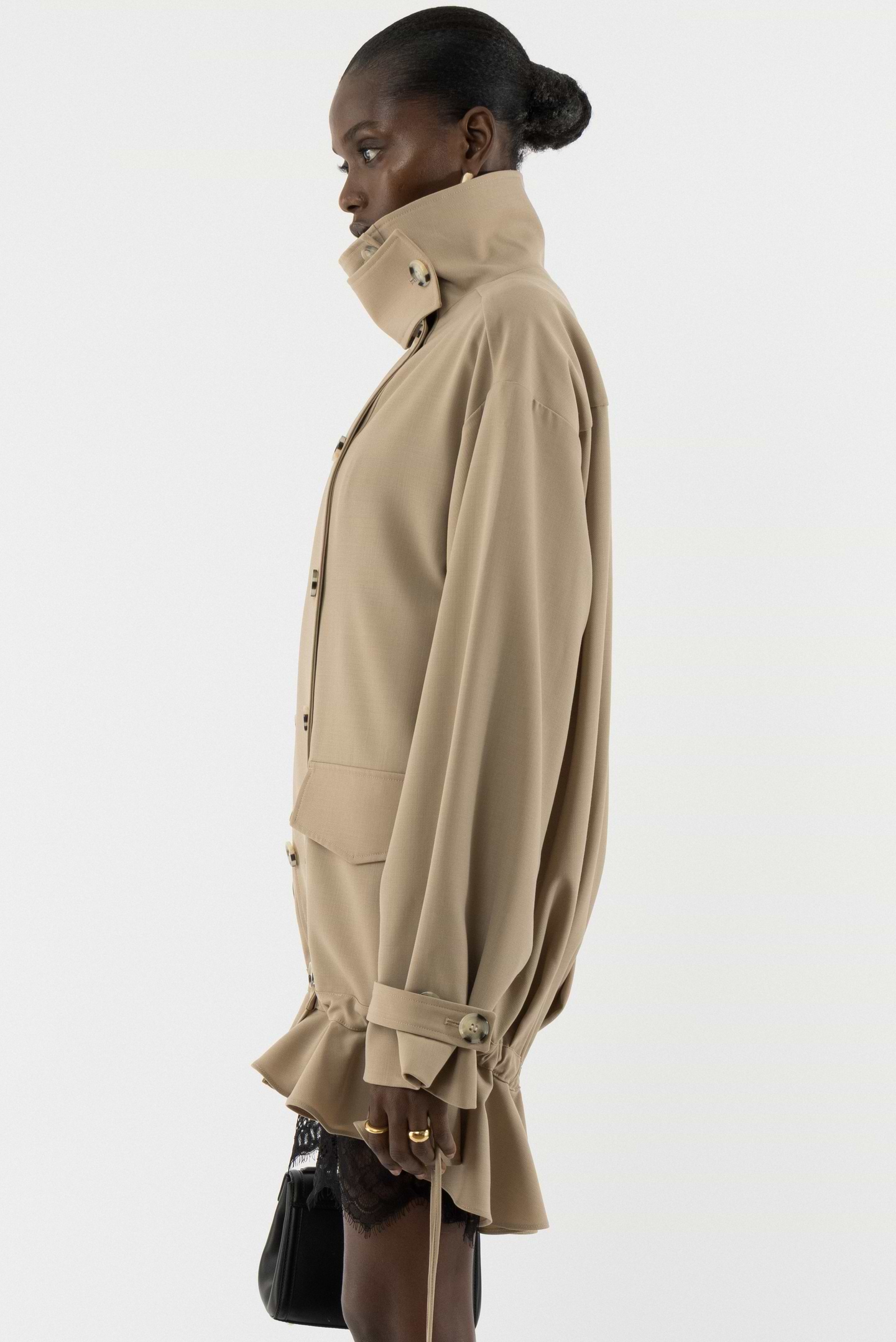 Frill Jacket Dress - Arakii
