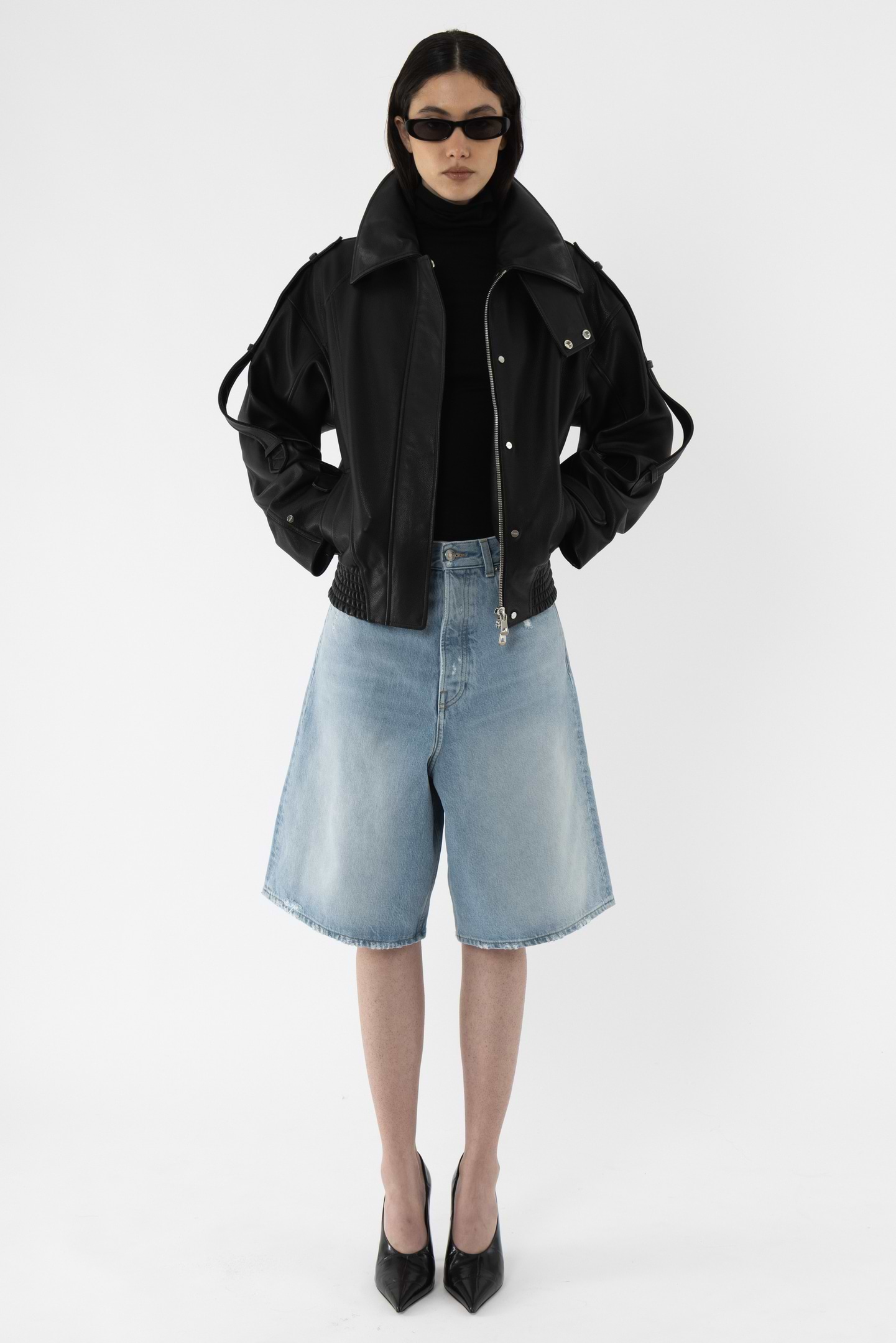 Leather Biker Jacket