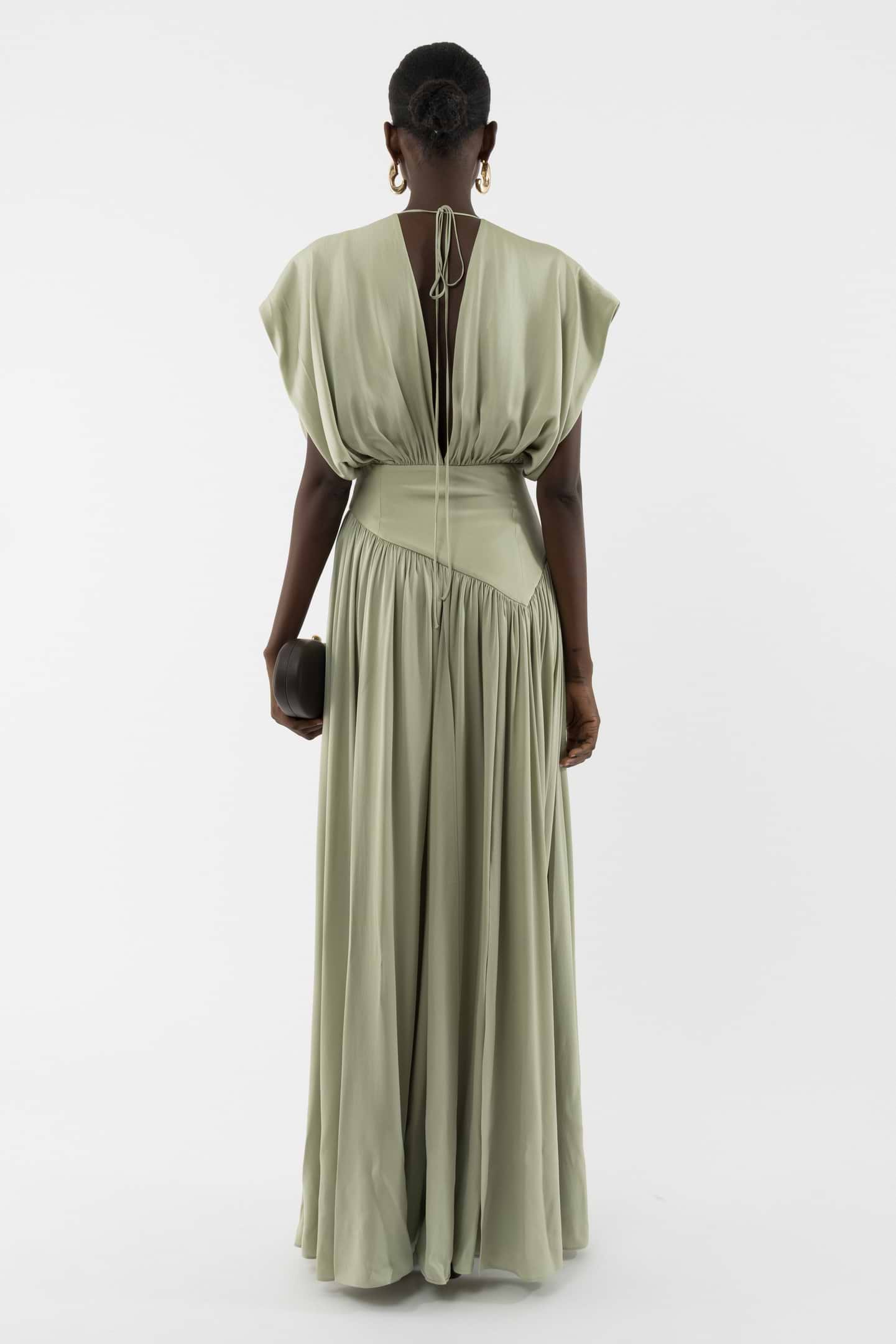 Maxi Silk Dress