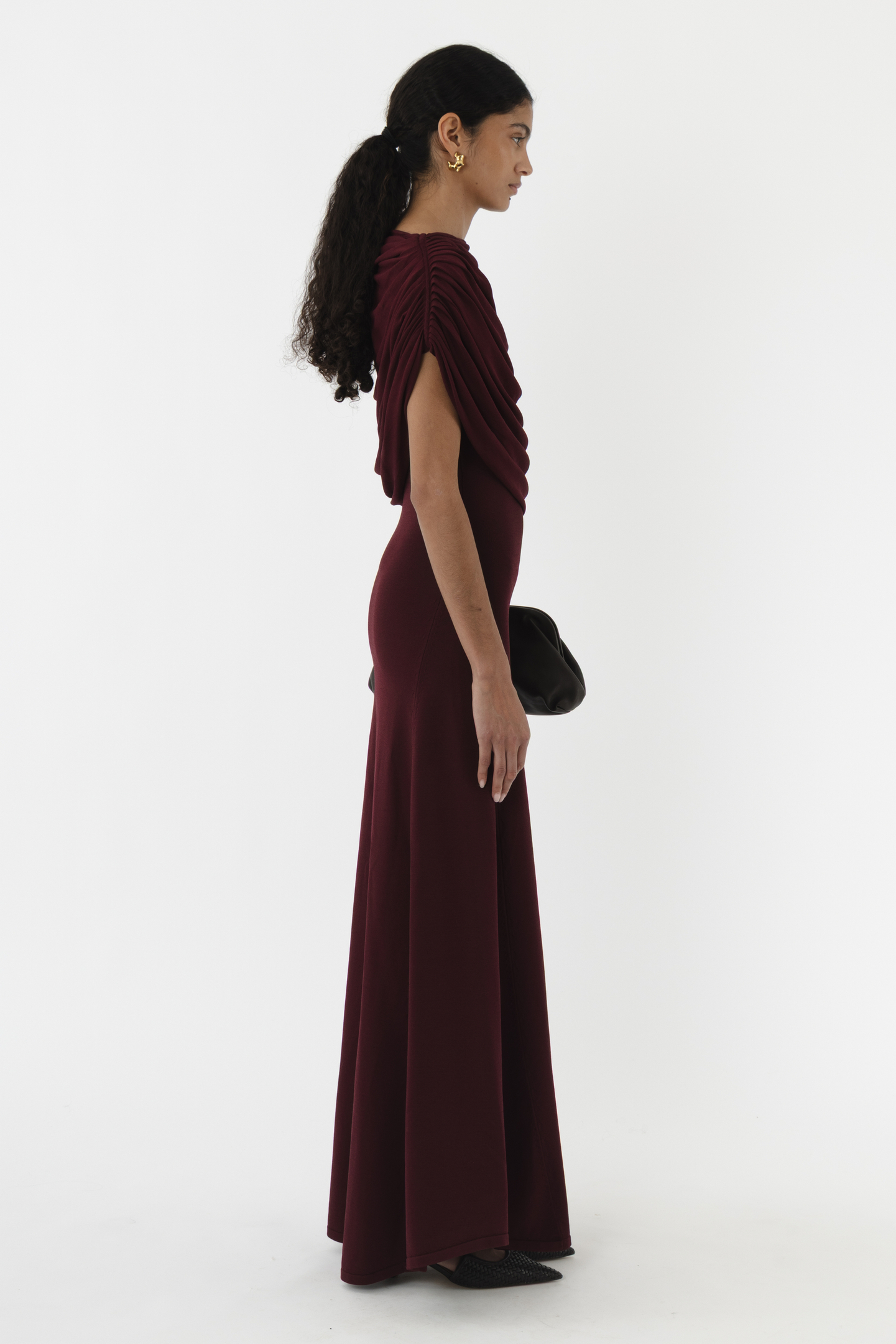 Moment Scarf Flared Dress