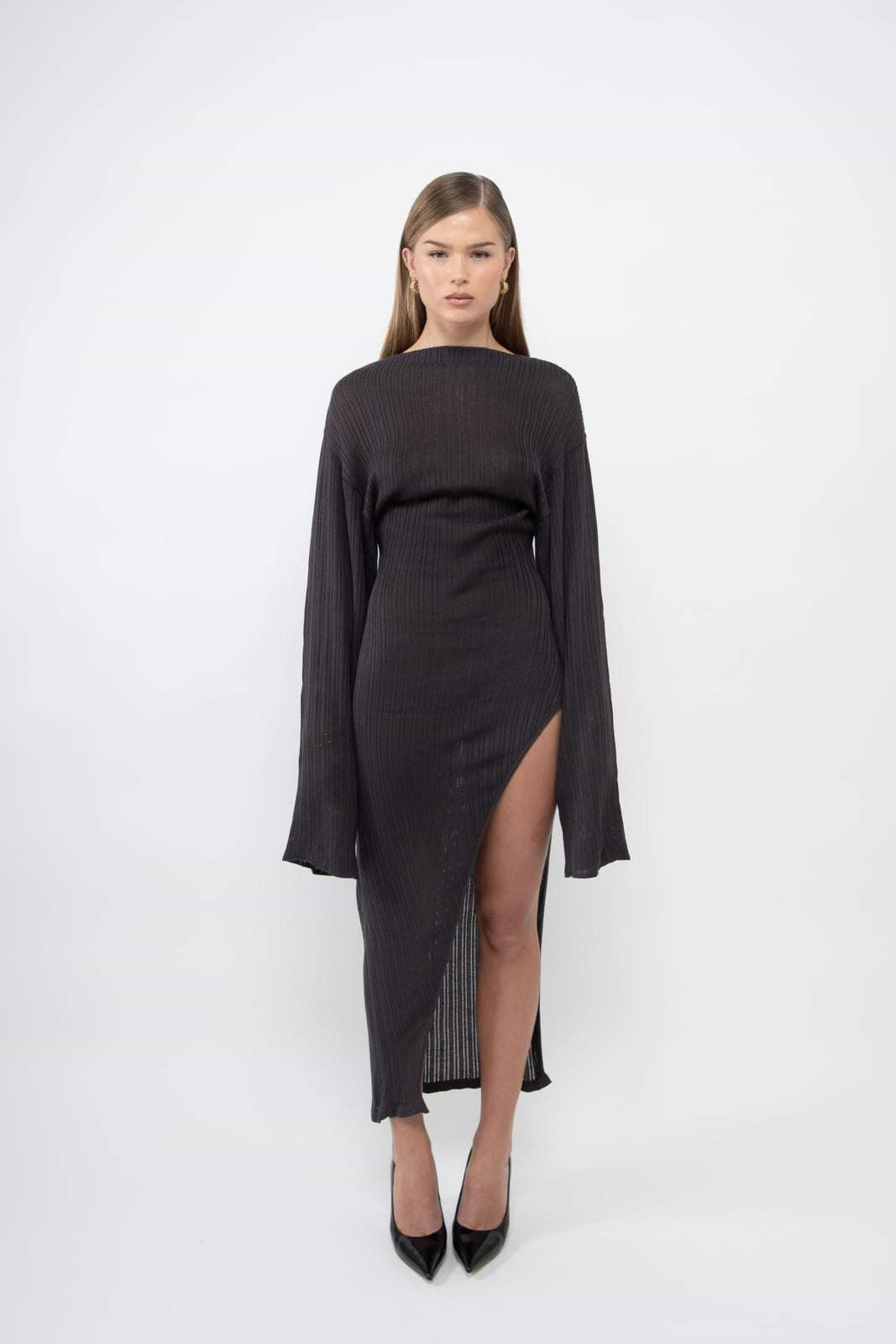 Kaia slit dress