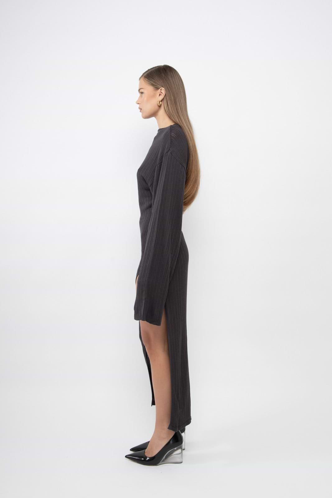 Kaia slit dress