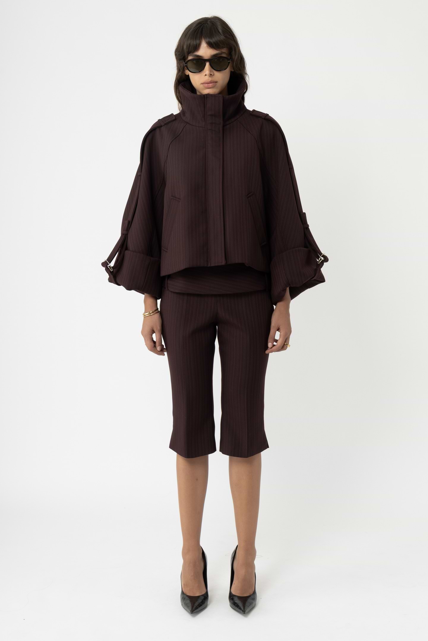 Short Pleat Jacket - Arakii