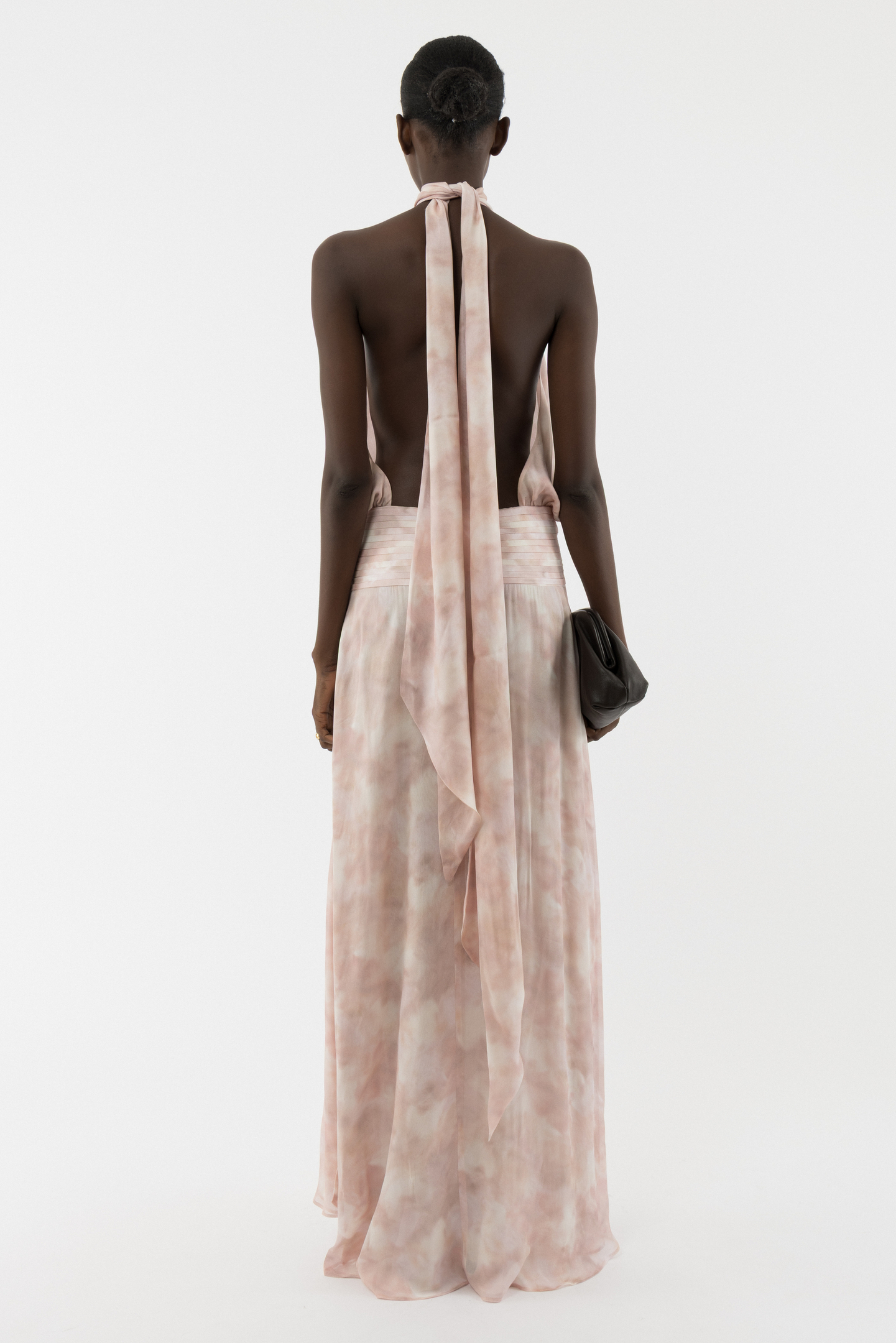 Deep Back Halter Dress