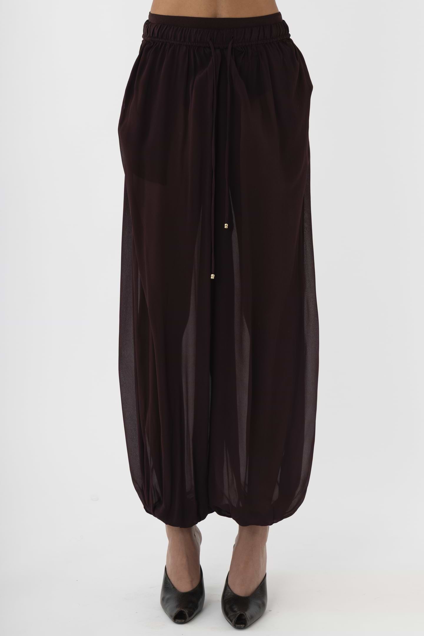Sheer Balloon Pants - Arakii