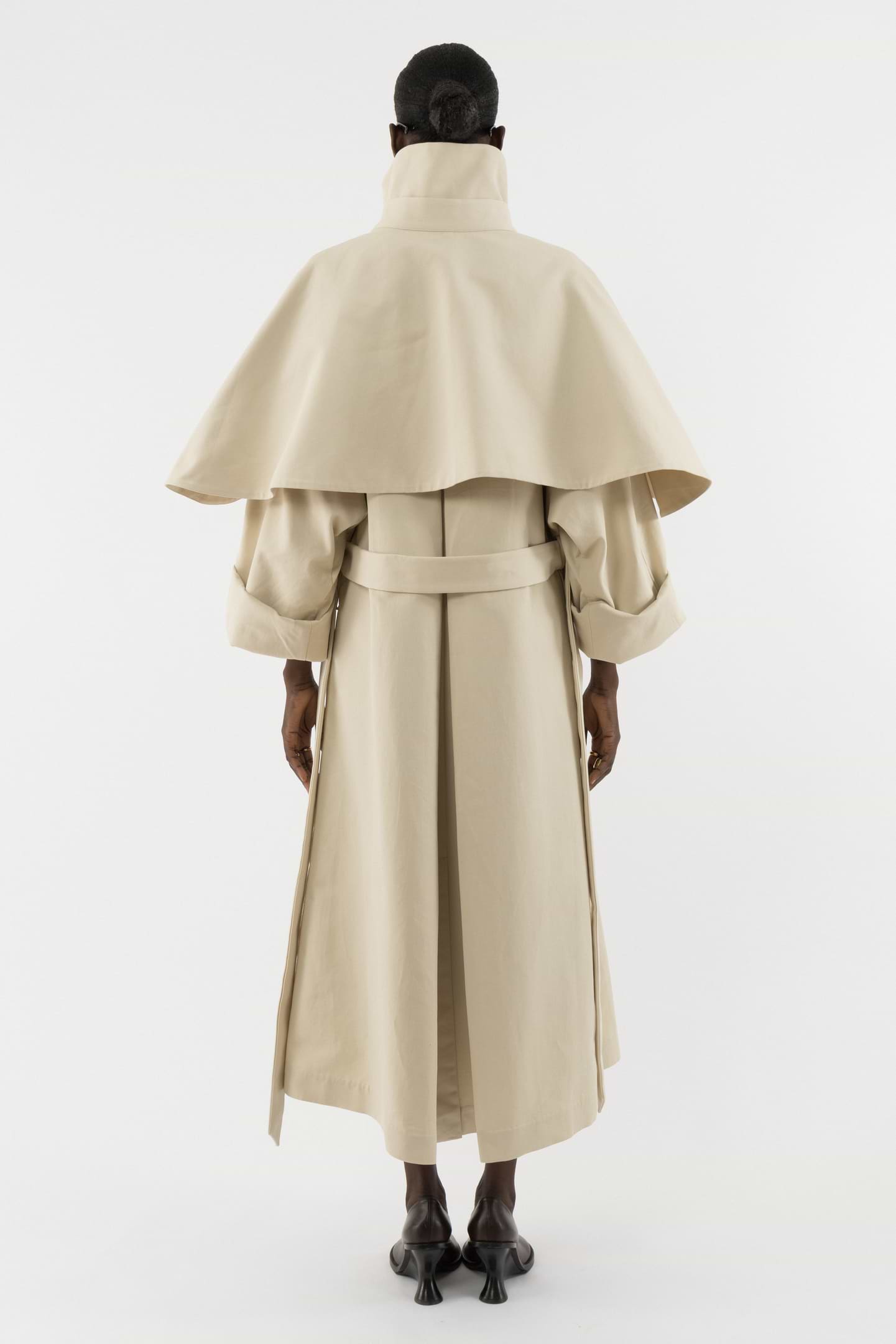 Drop Waist Trenchcoat - Arakii