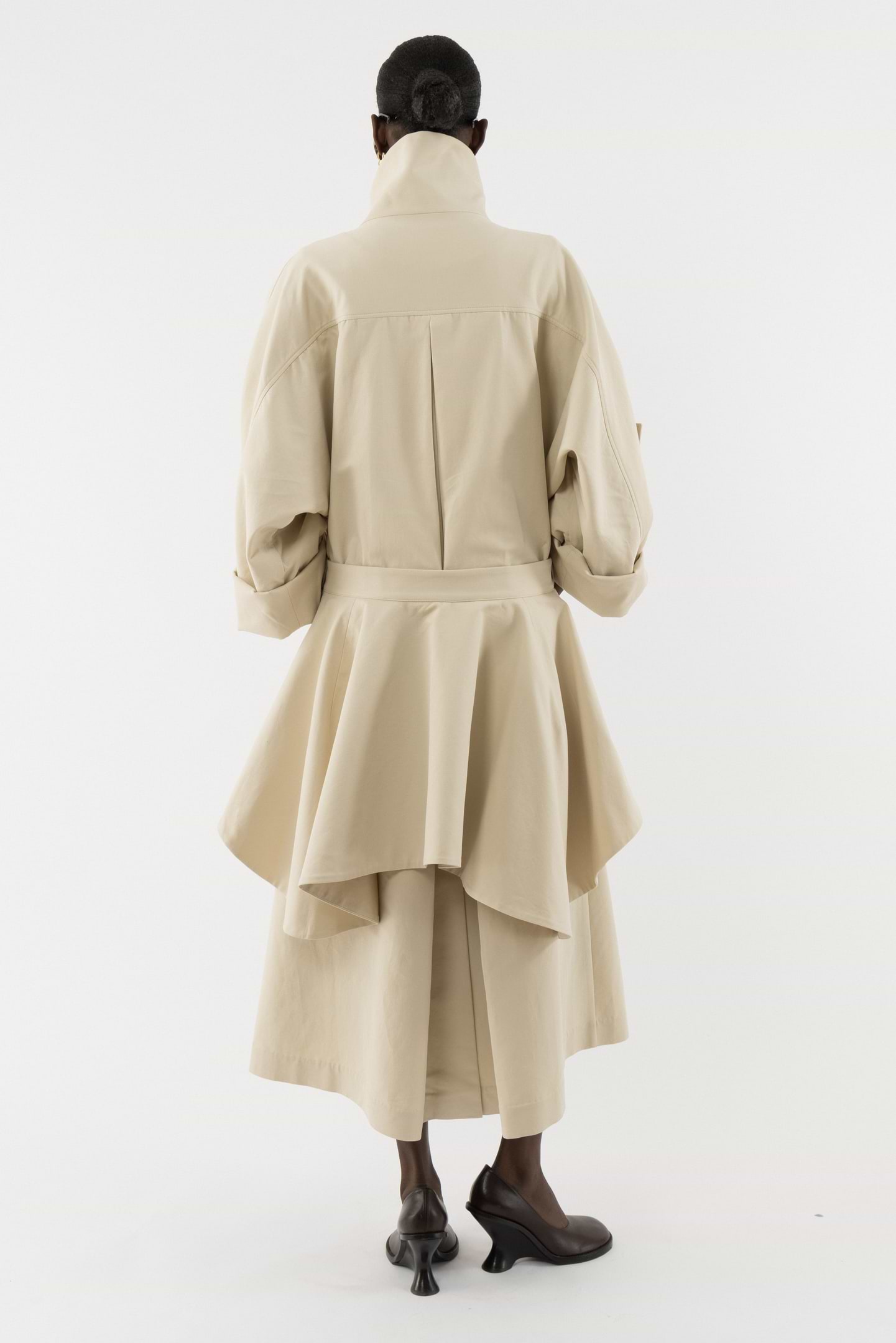 Drop Waist Trenchcoat - Arakii