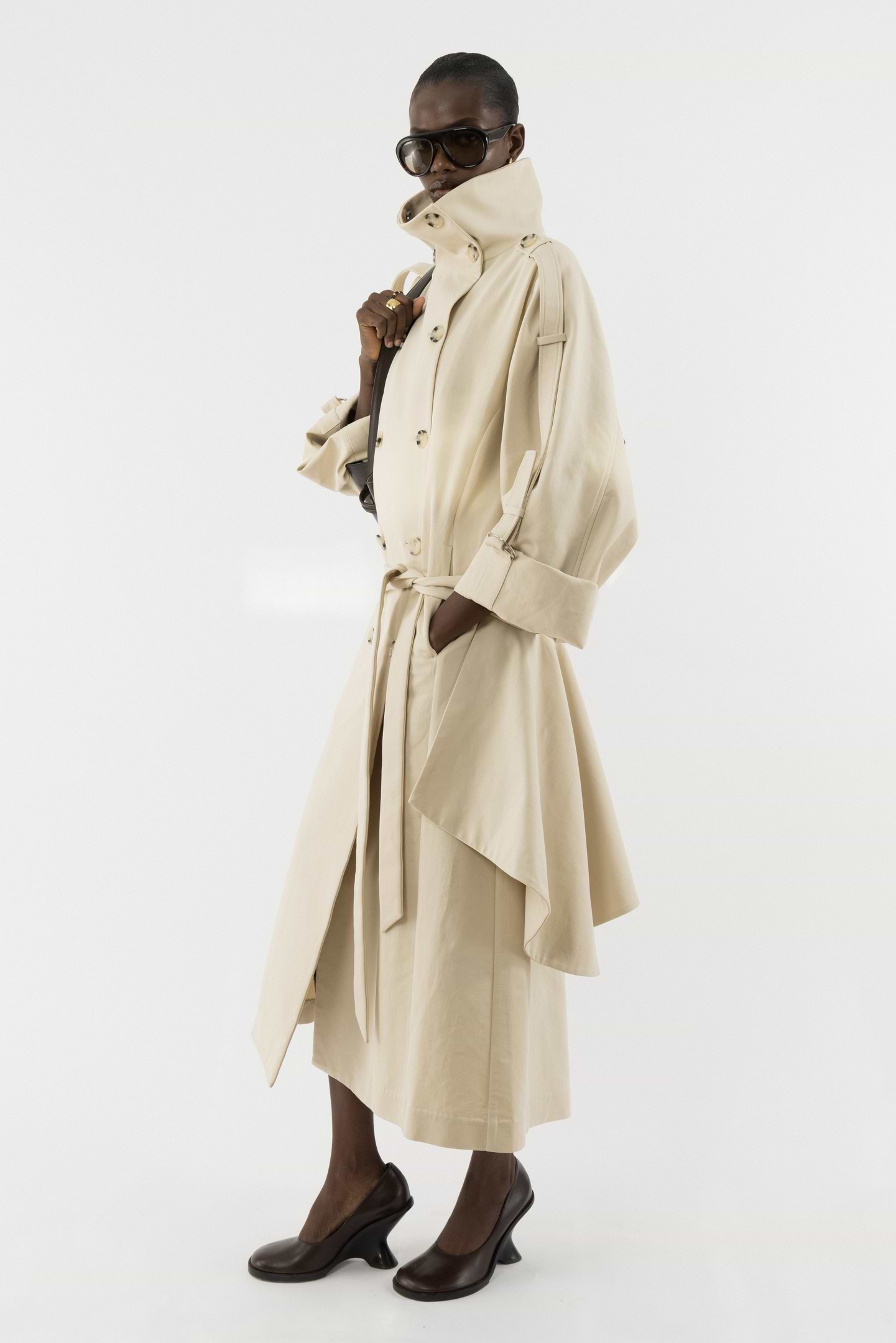 アメリ GOURD SLEEVE TRENCH COAT アメリヴィンテージ GOURD SLEEVE TRENCH COAT 【公式通販】