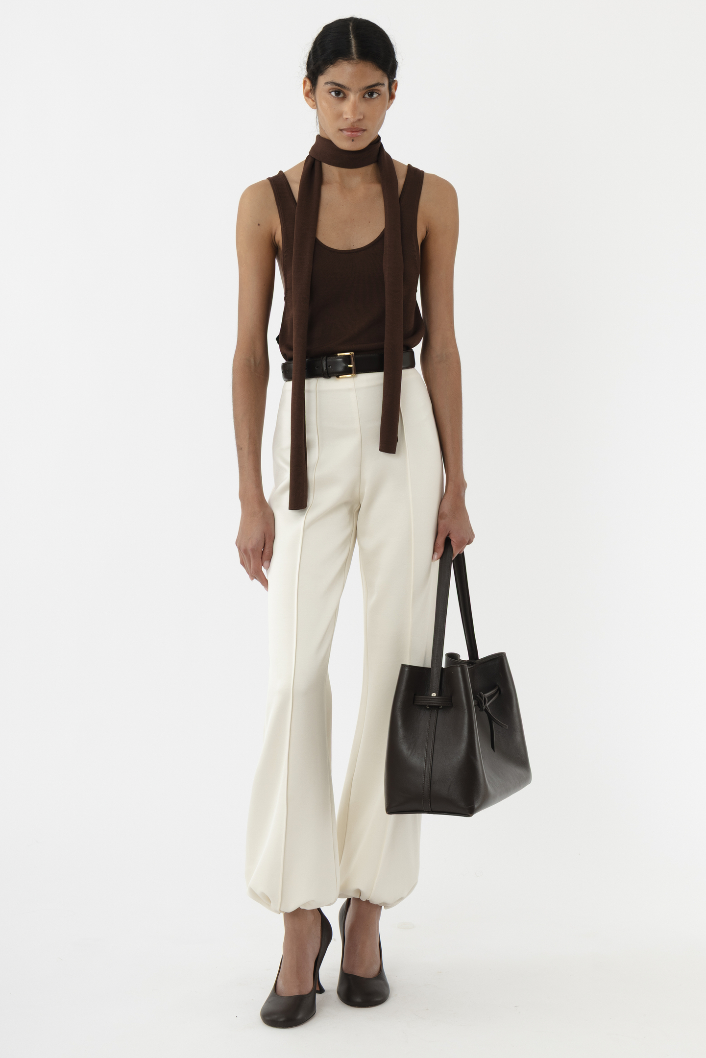 High Waist Suit Pants