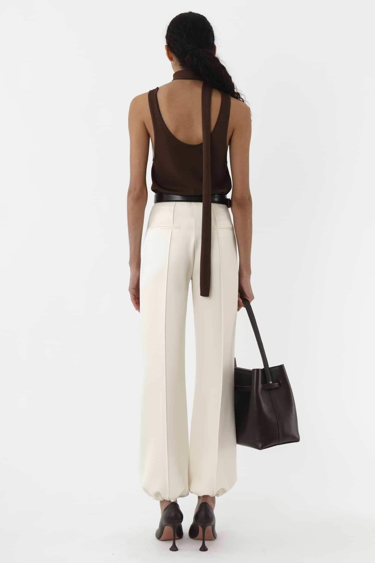 High Waist Suit Pants - Arakii