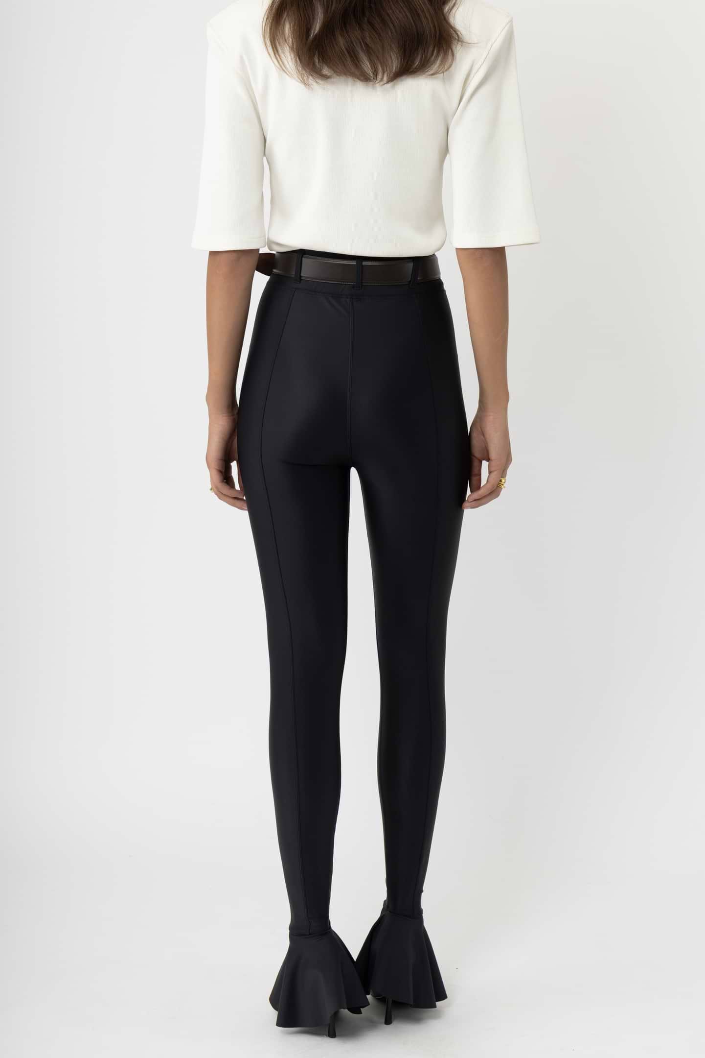 Shiny Ruffle Tights